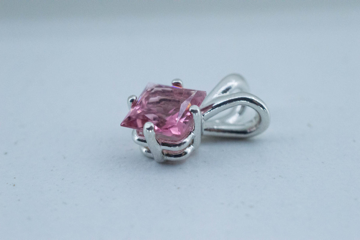 Pink Tourmaline Pendant; Natural Untreated Brazil Tourmaline; 1.120cts - Mark Oliver Gems