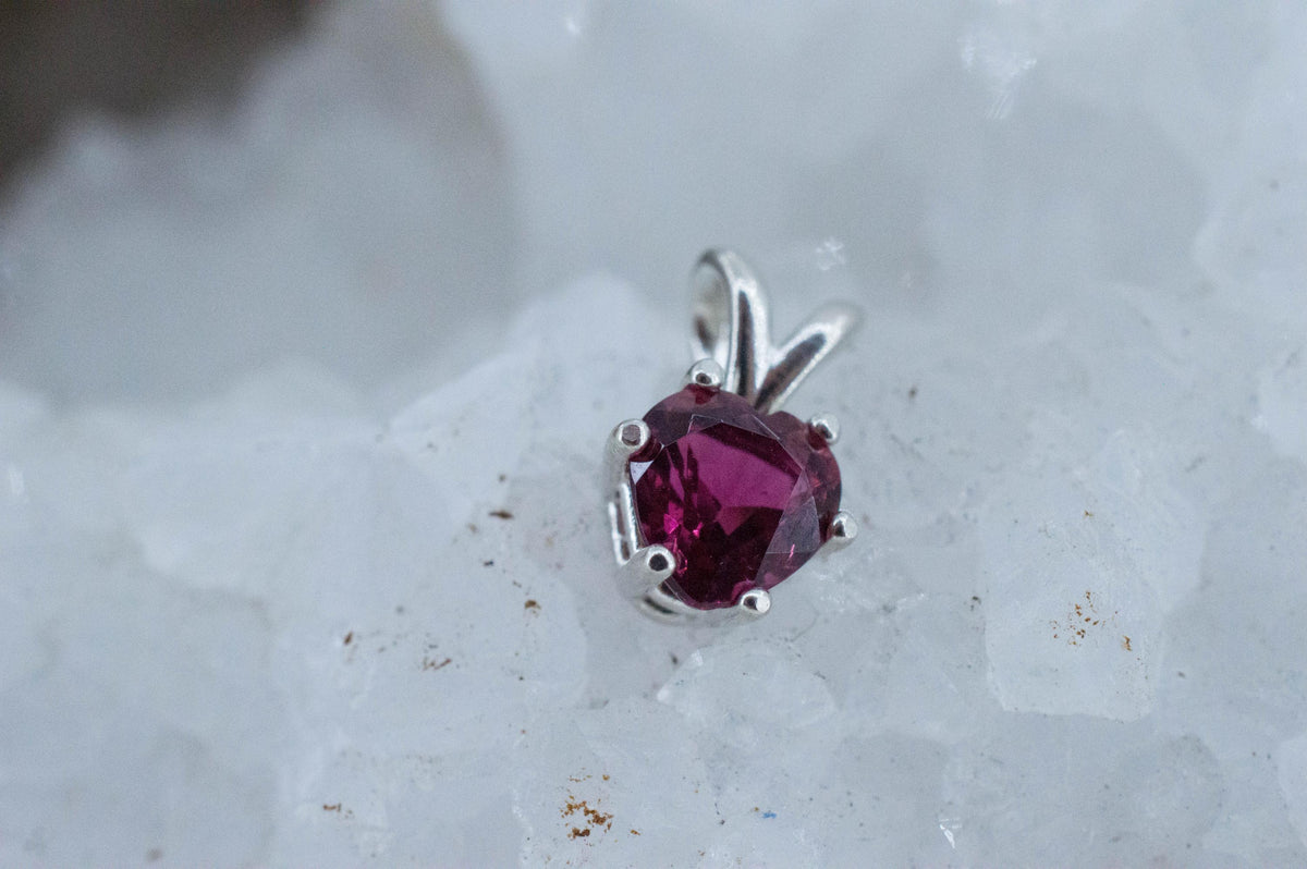 Pink Tourmaline Pendant; Natural Untreated Brazil Tourmaline; 1.230cts - Mark Oliver Gems