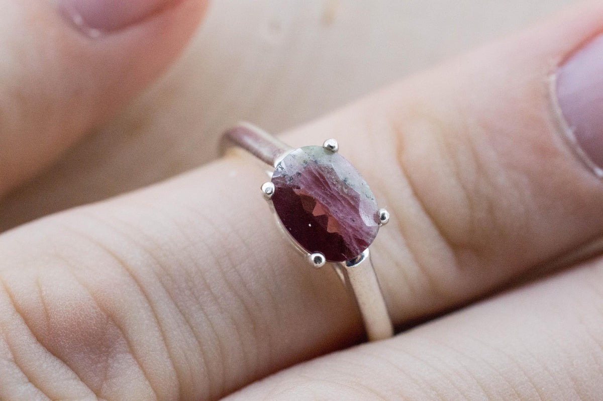 Watermelon Tourmaline Ring; Natural Untreated Brazilian Tourmaline; 1.210cts - Mark Oliver Gems