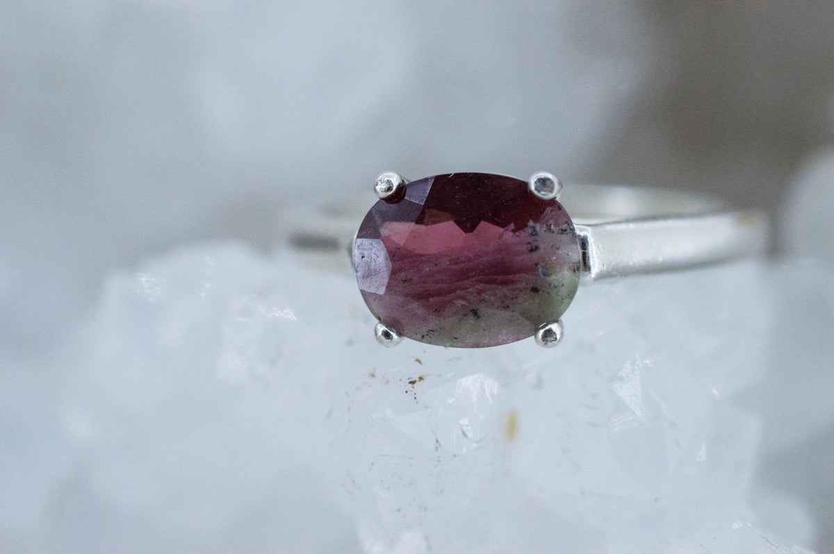 Watermelon Tourmaline Ring; Natural Untreated Brazilian Tourmaline; 1.210cts - Mark Oliver Gems