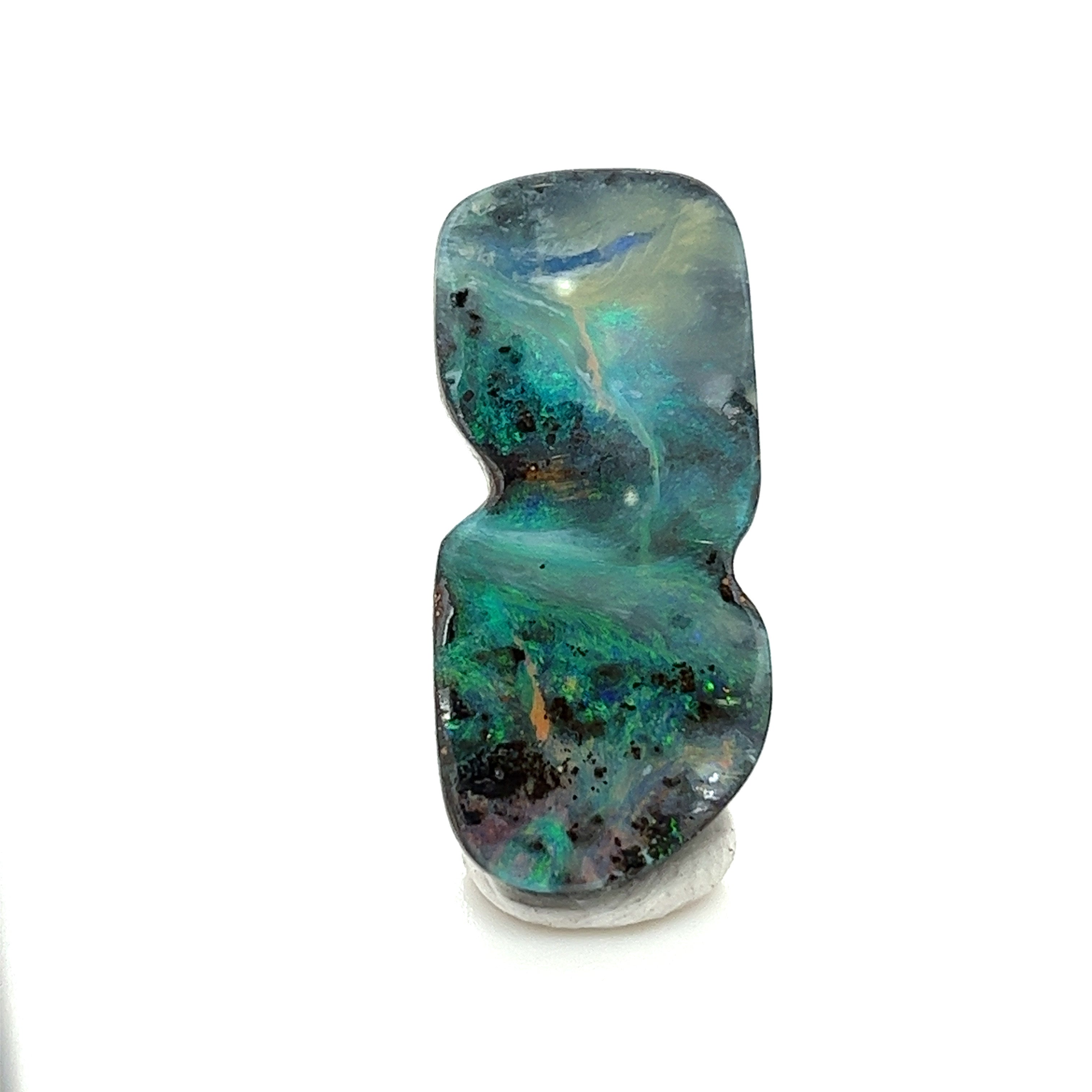 Boulder Opal; Natural Untreated Australia Opal - Mark Oliver Gems