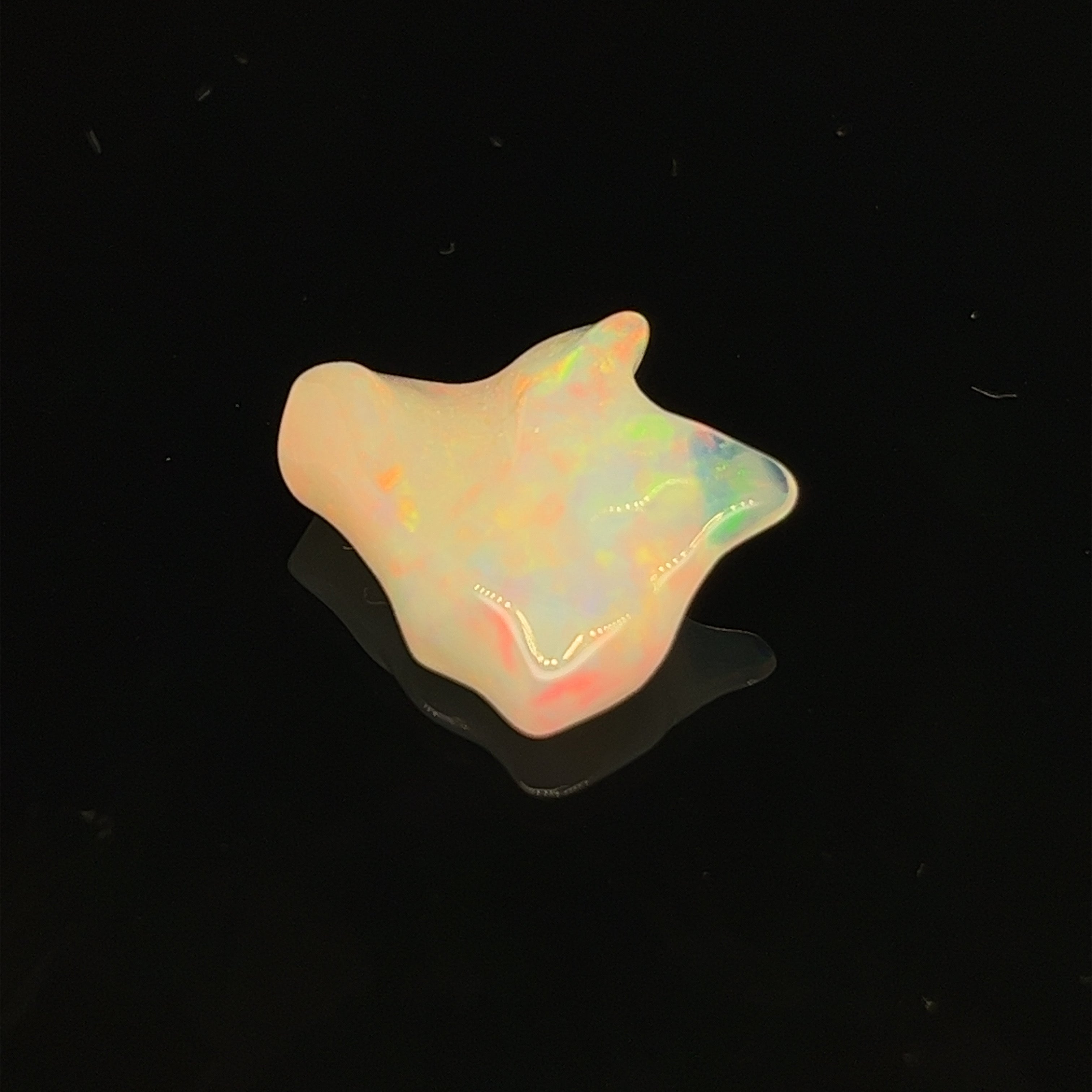 Ethiopian Opal Gemstone; Natural Untreated Welo Opal, 6.805cts - Mark Oliver Gems