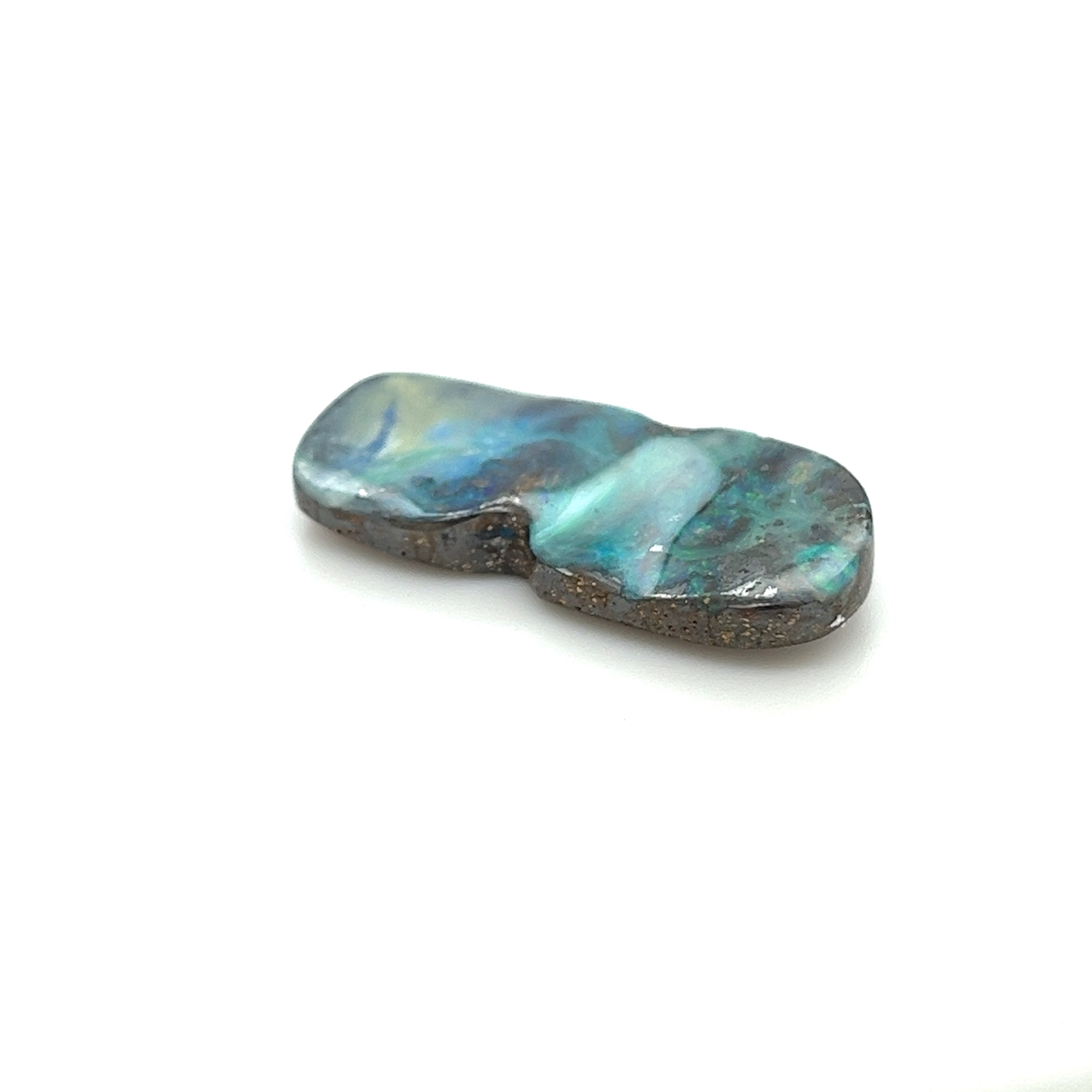 Boulder Opal; Natural Untreated Australia Opal - Mark Oliver Gems