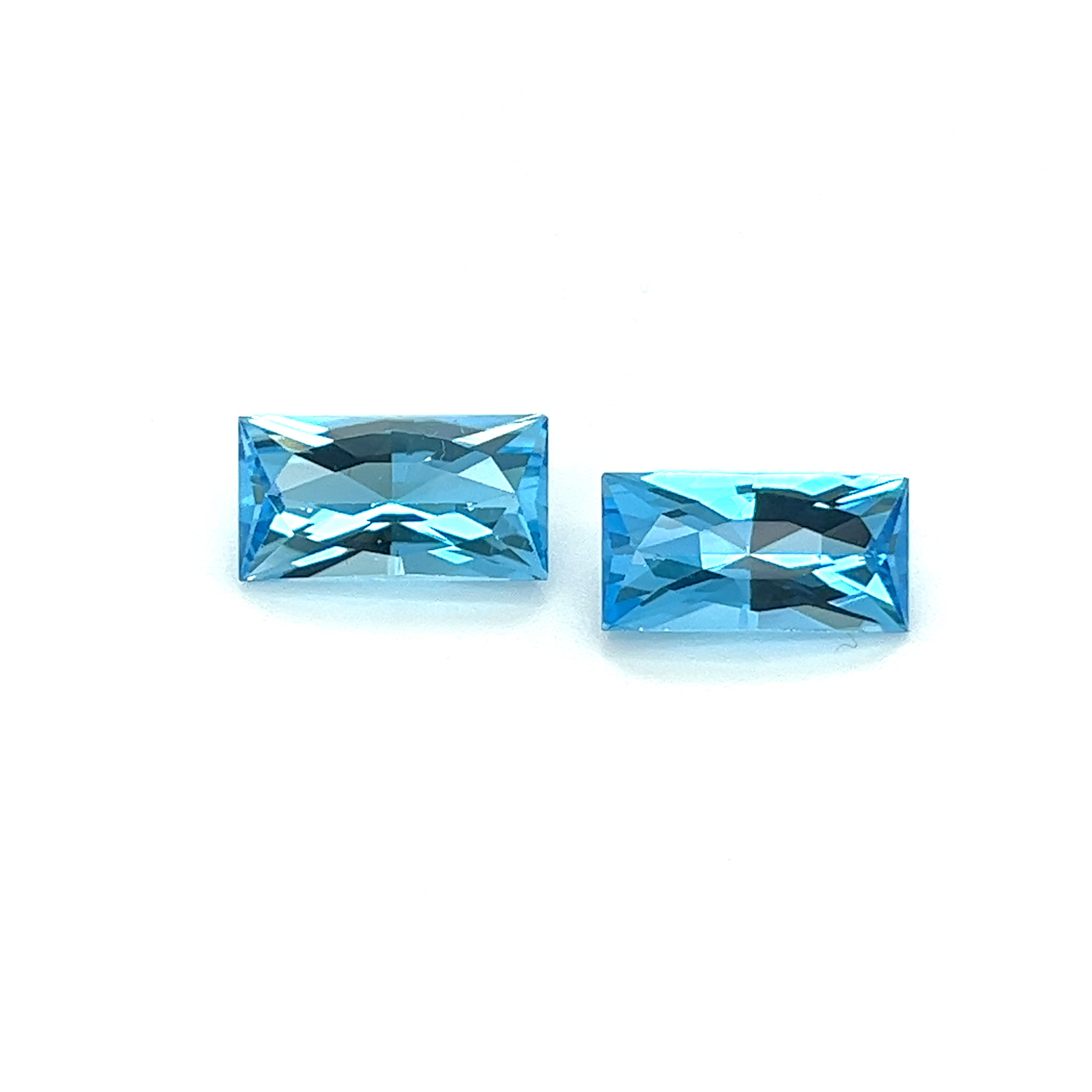 Blue Topaz Gemstones; Natural Brazil Topaz, 11.065cts - Mark Oliver Gems