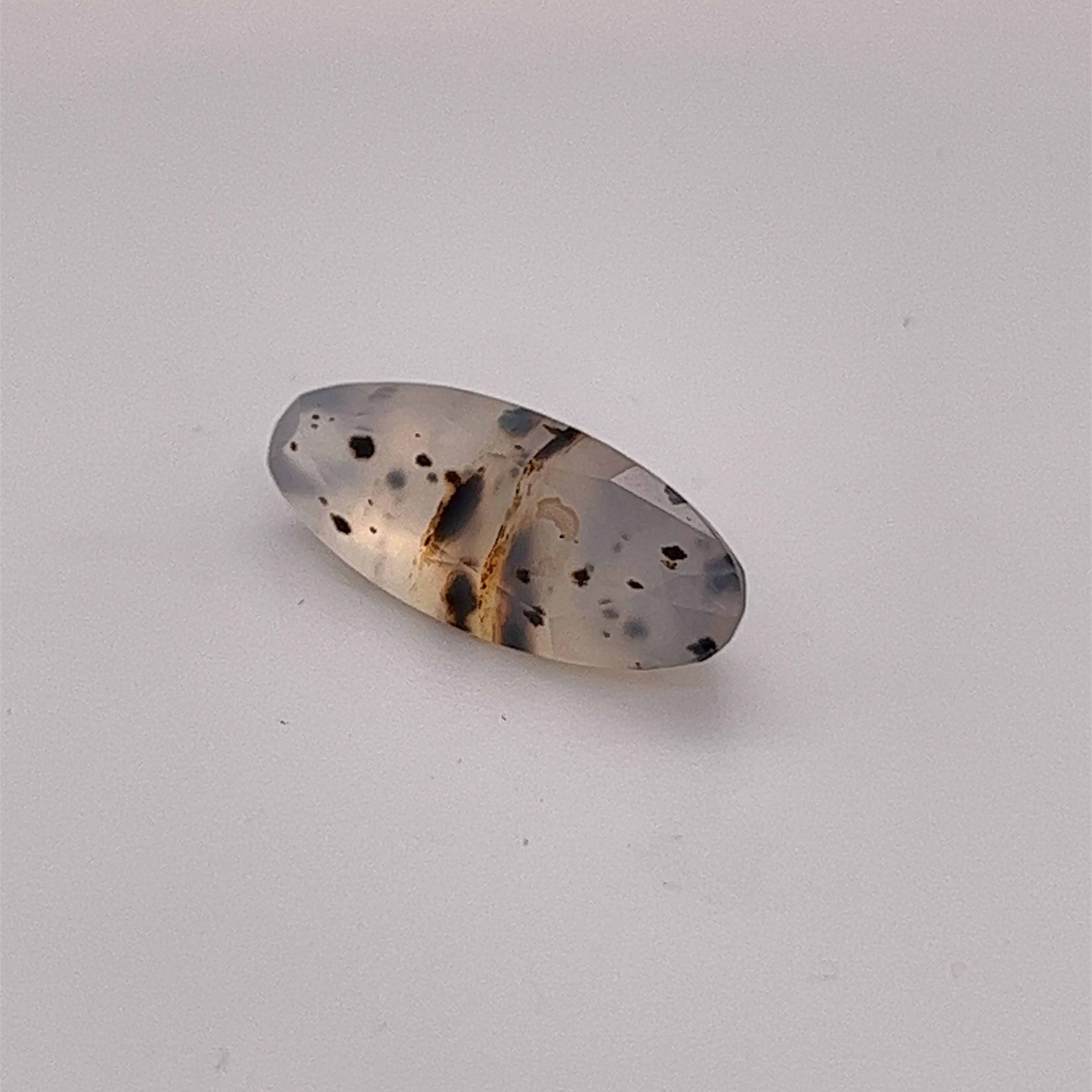 Montana Moss Agate Gemstone; Natural Untreated Montana Agate, 7.450cts - Mark Oliver Gems