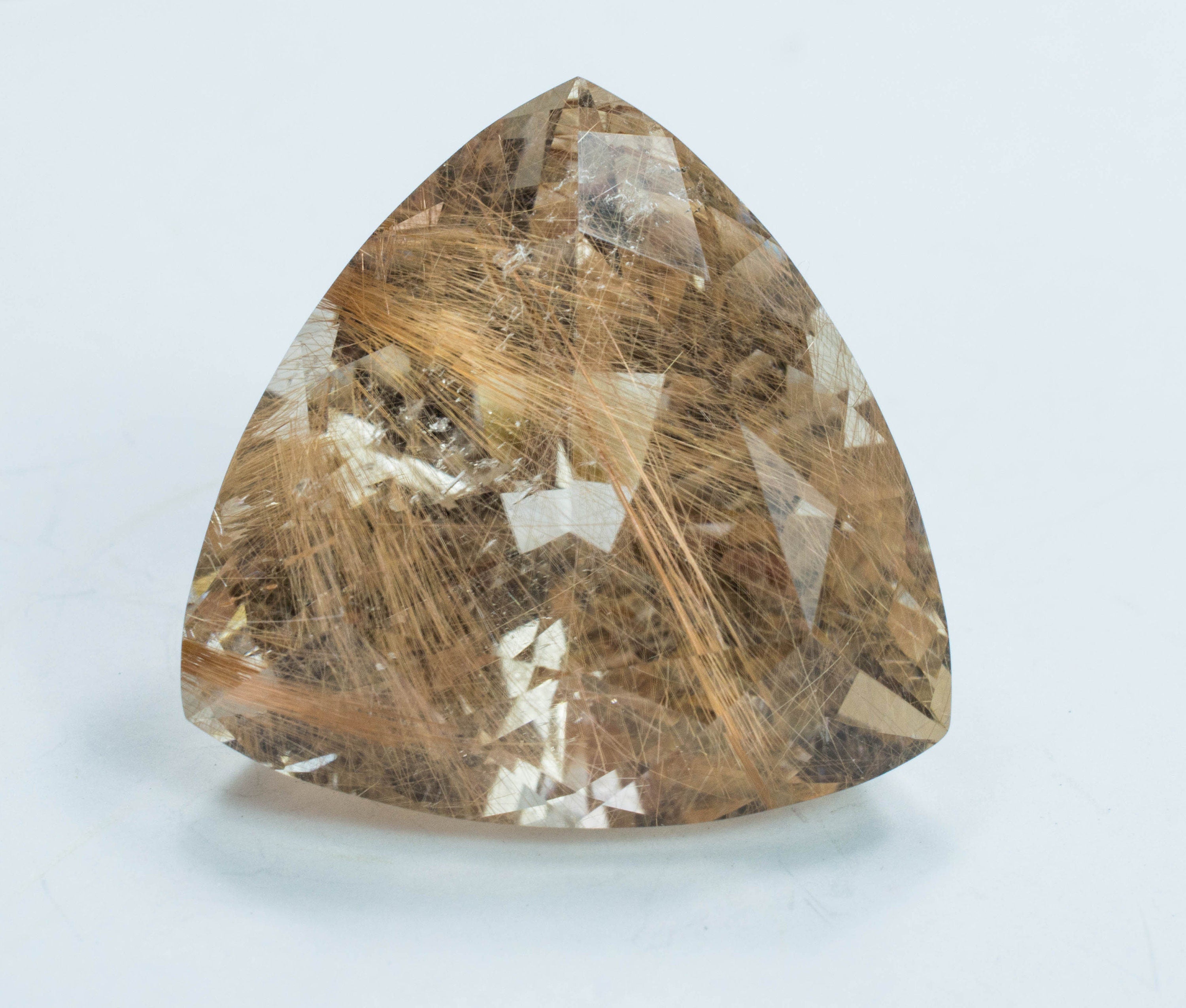 Rutilate Quartz; Genuine Untreated Brazilian Quartz - Mark Oliver Gems
