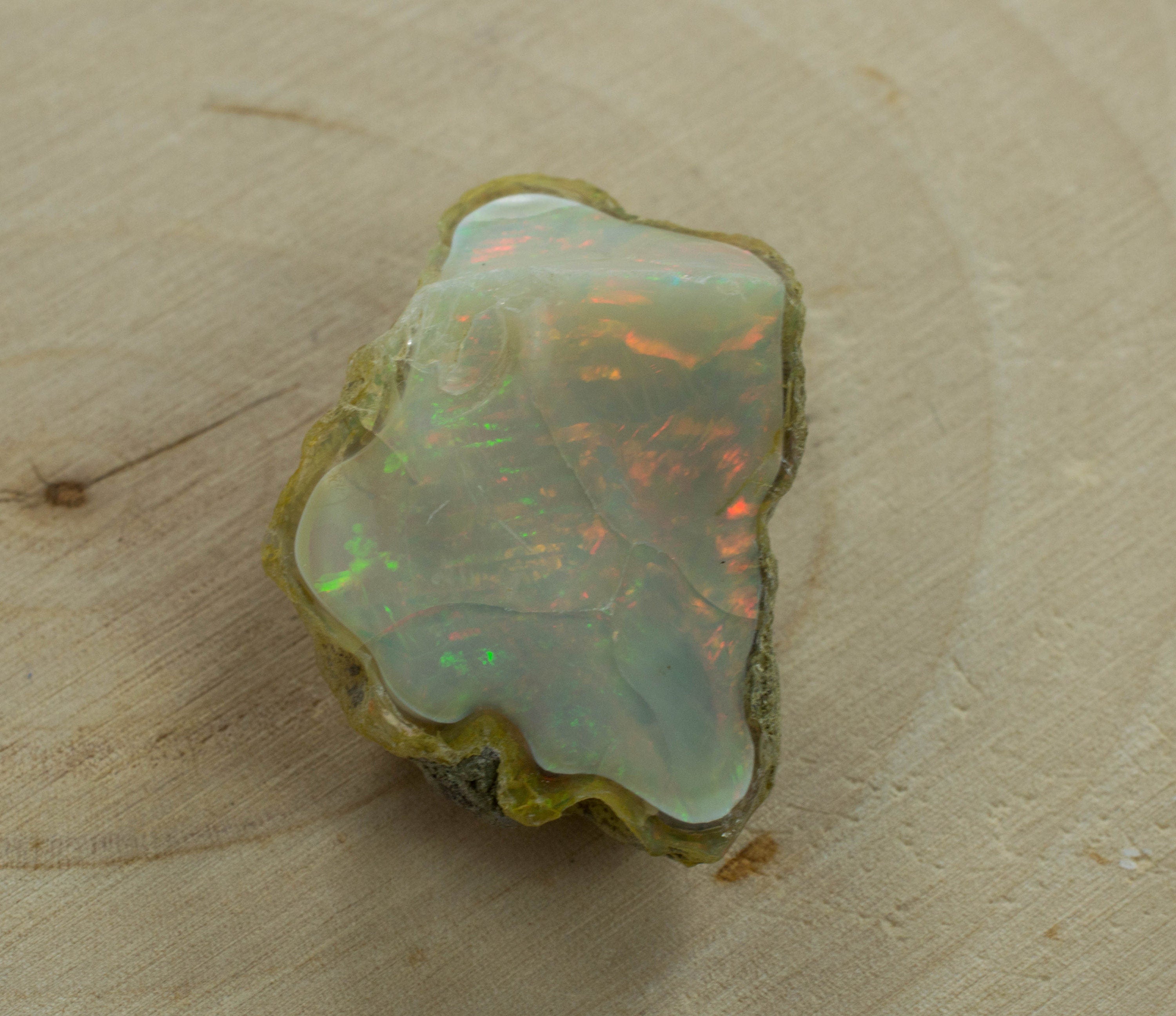 Rough Ethiopian Welo Opal, Genuine Untreated Ethiopian Opal - Mark Oliver Gems