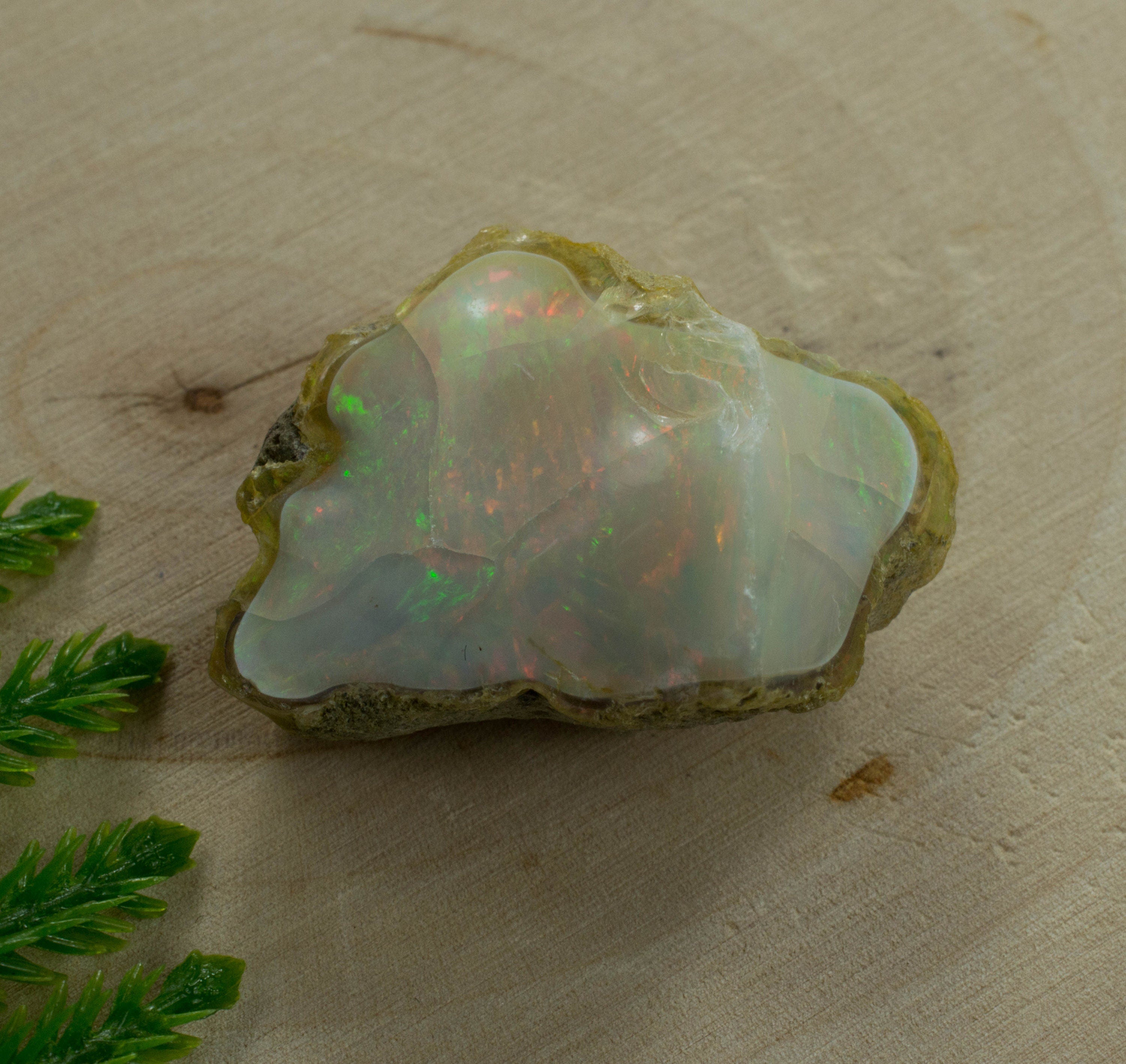 Rough Ethiopian Welo Opal, Genuine Untreated Ethiopian Opal - Mark Oliver Gems