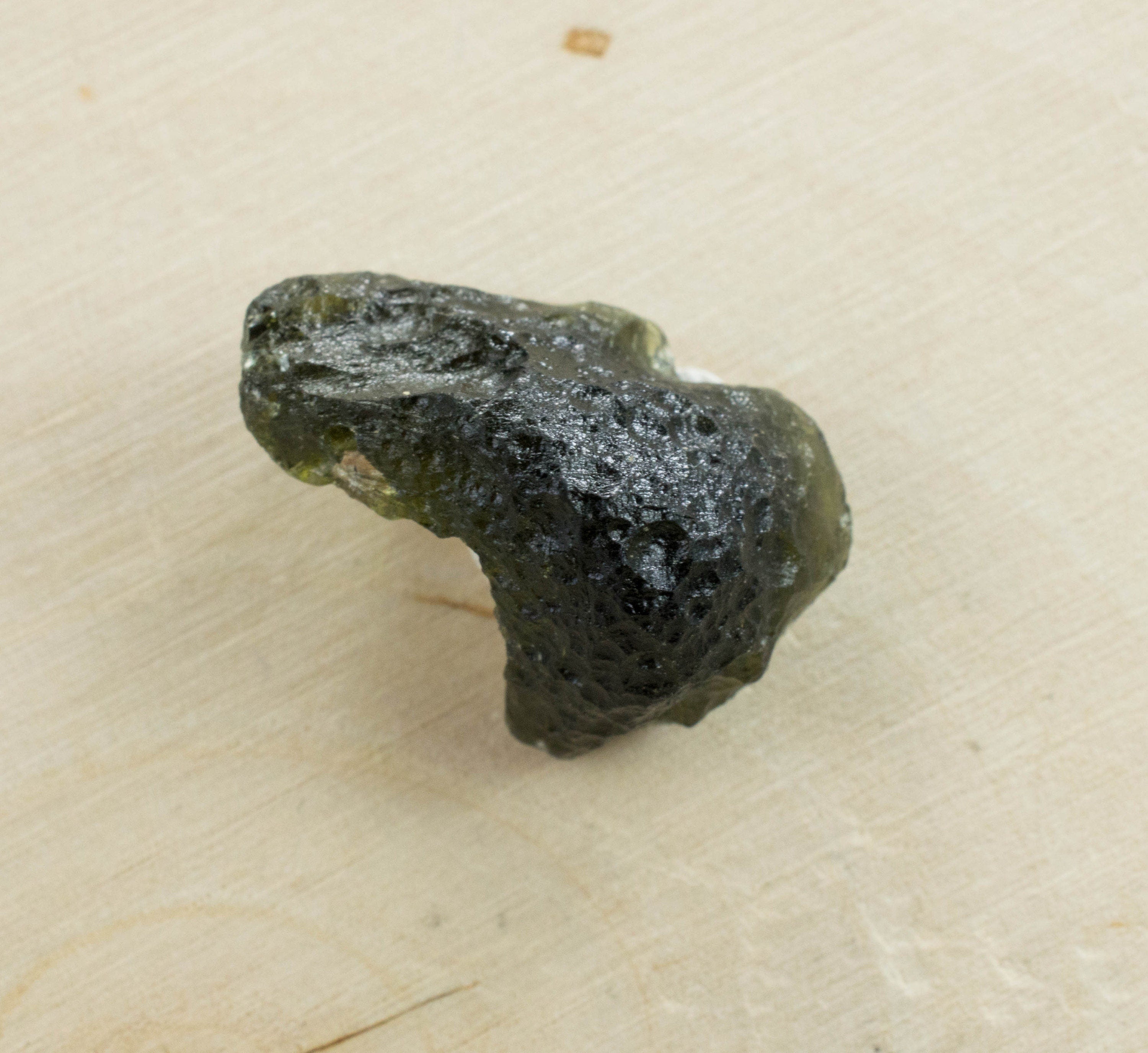 Moldavite Gemstone; Genuine Untreated Czech Republic Moldavite; Raw Moldavite - Mark Oliver Gems