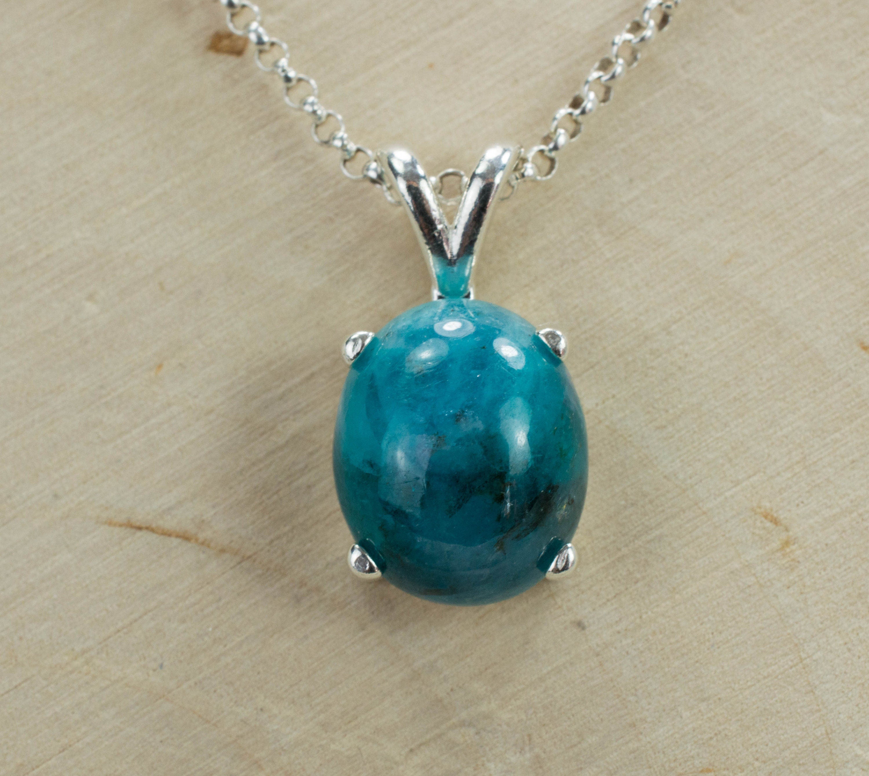 Paraiba Tourmaline in Quartz Sterling Silver Pendant; Genuine Untreated Brazilian Tourmaline and Quartz; Paraiba Pendant - Mark Oliver Gems