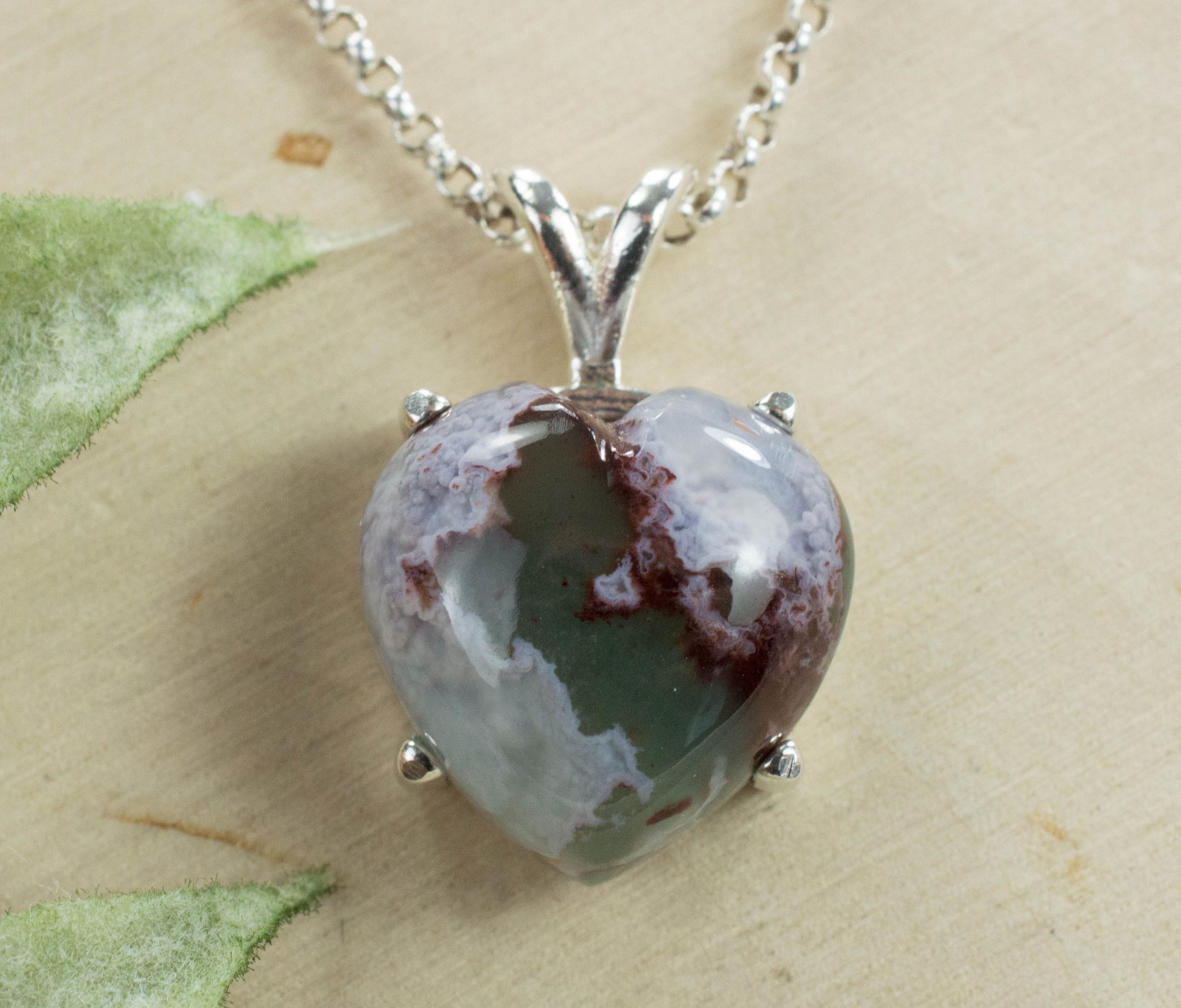 Aquaprase Pendant; Genuine Untreated African Aquaprase™; 10.405cts - Mark Oliver Gems