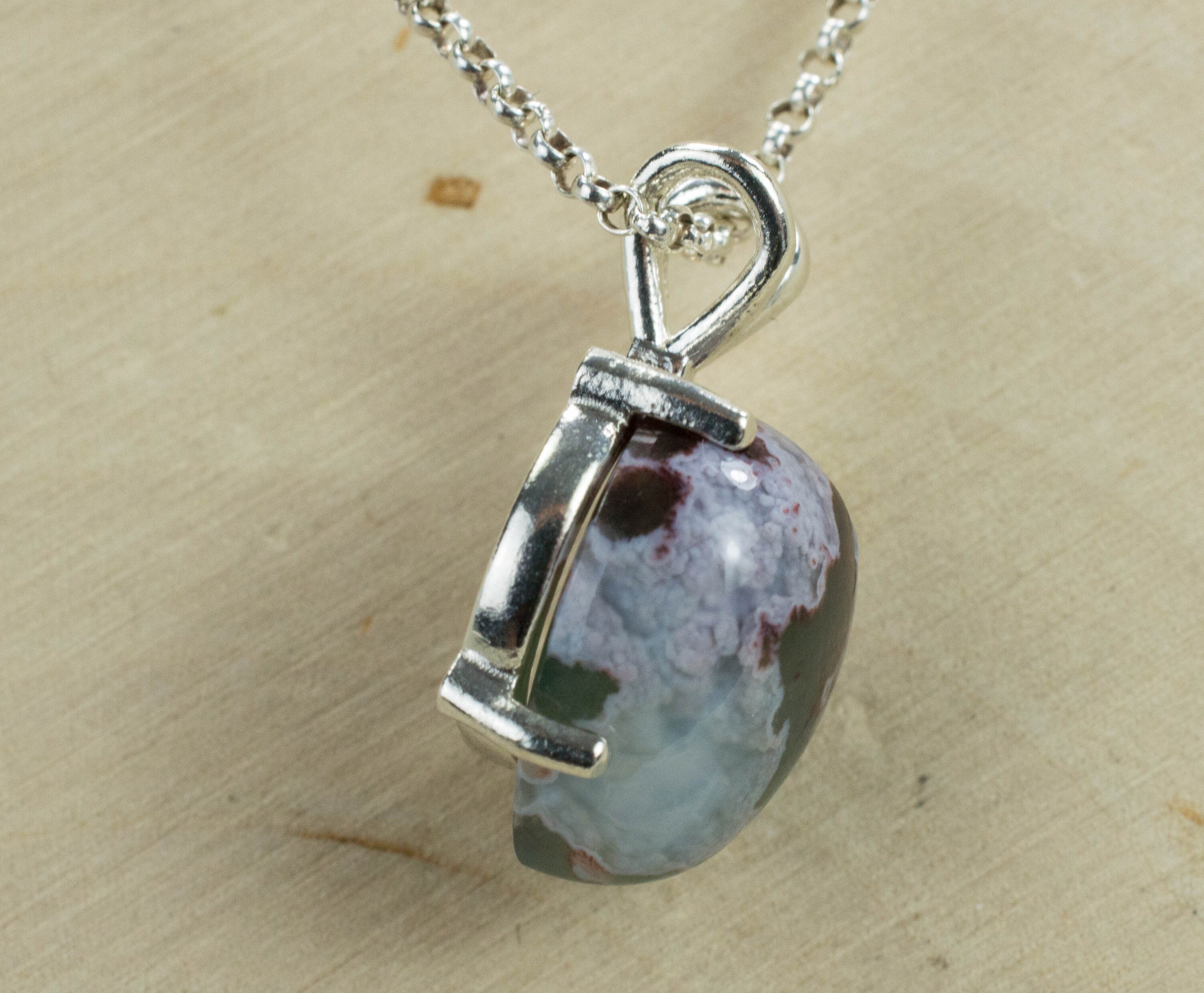 Aquaprase Pendant; Genuine Untreated African Aquaprase™; 10.405cts - Mark Oliver Gems