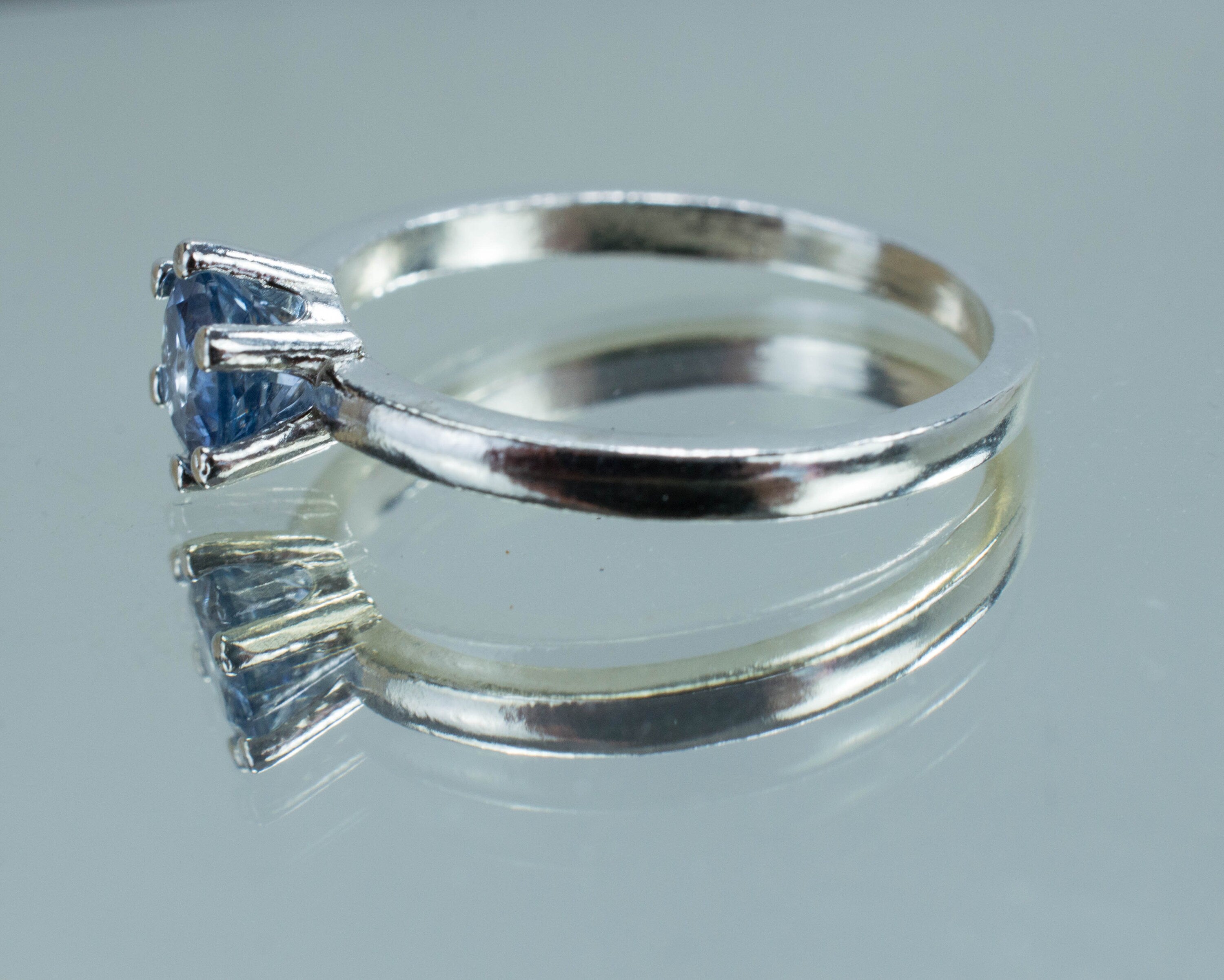 Montana Sapphire Ring, Genuine Untreated USA Sapphire - Mark Oliver Gems