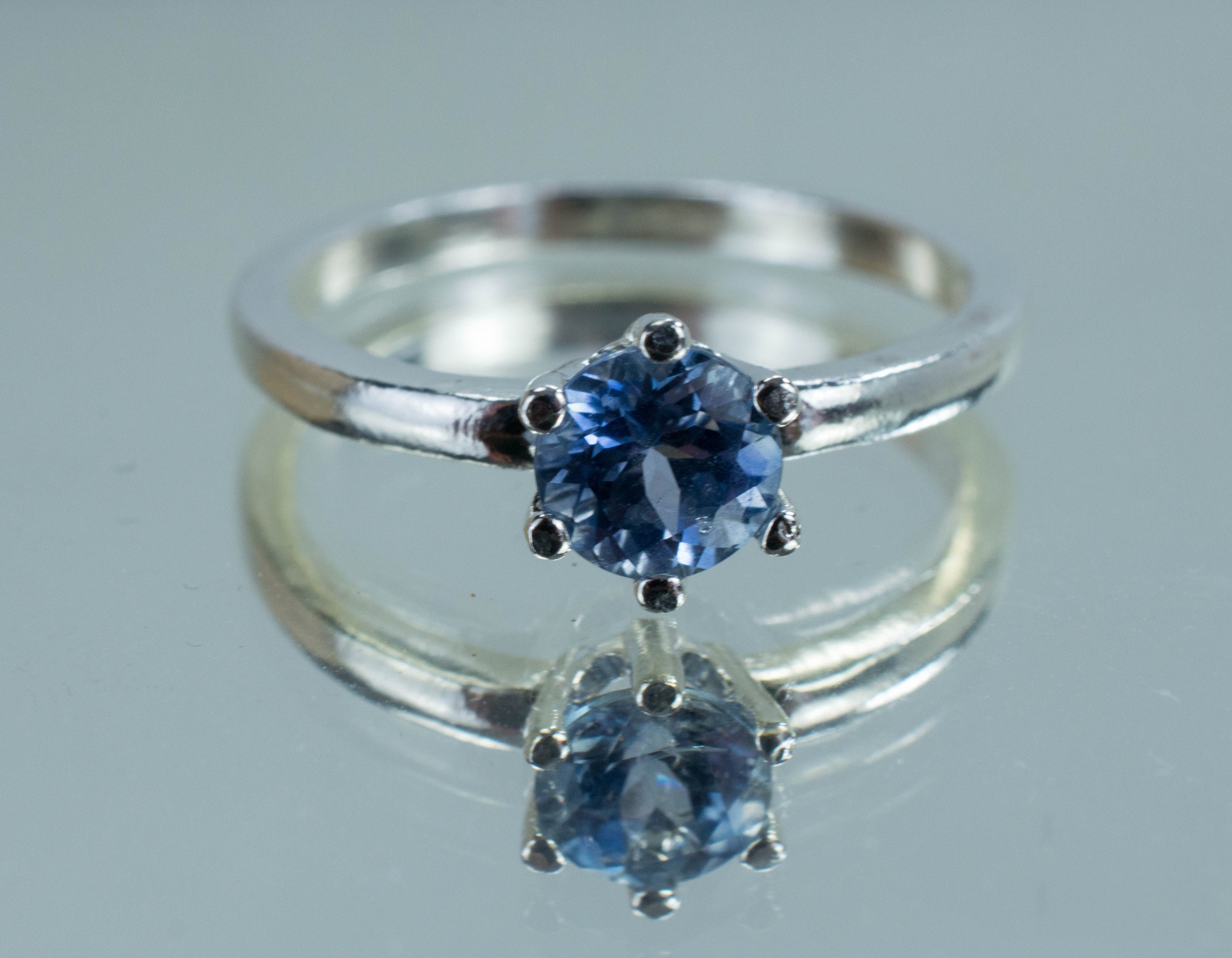 Montana Sapphire Ring, Genuine Untreated USA Sapphire - Mark Oliver Gems