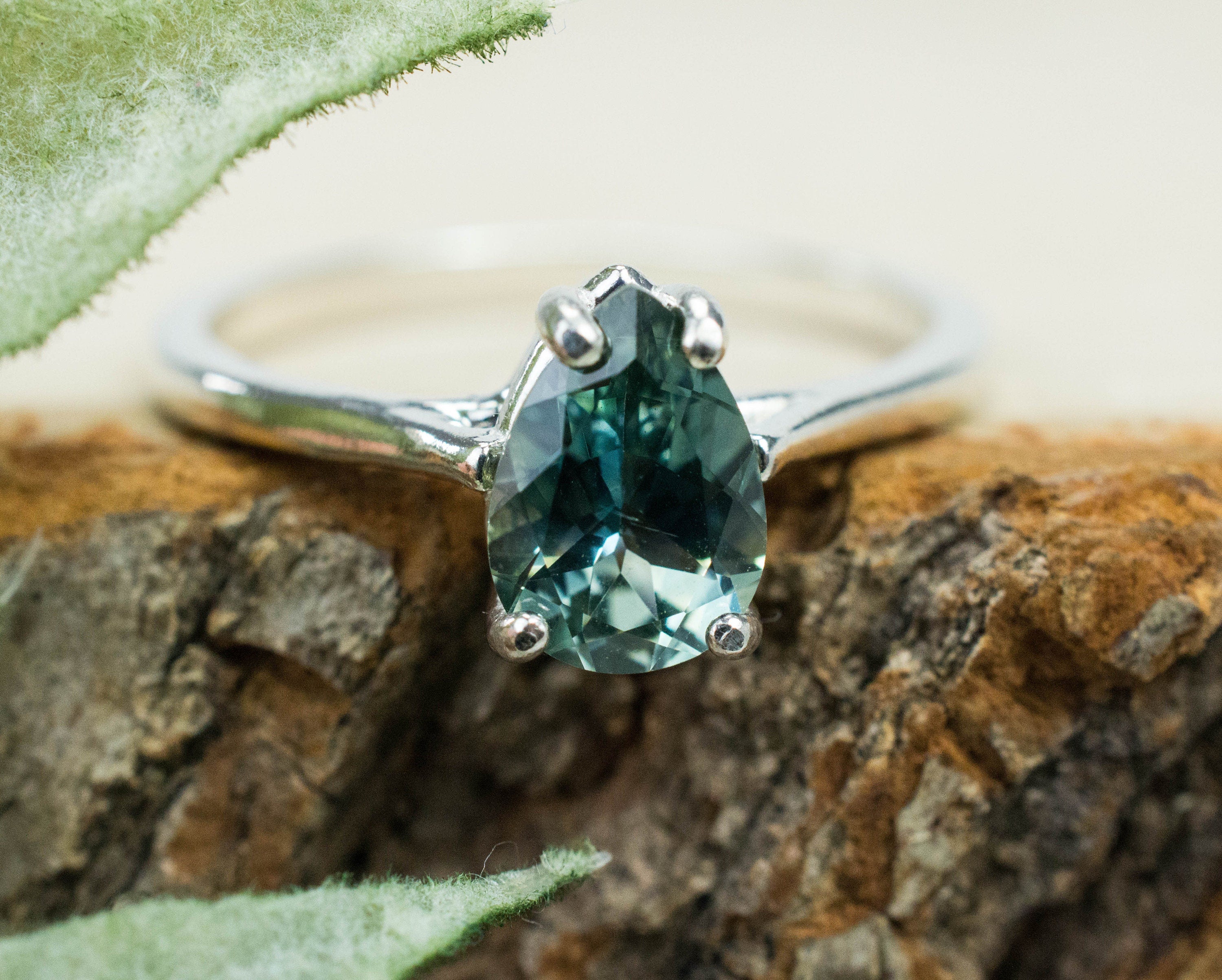 Australian Sapphire Ring, Genuine Parti Sapphire; 1.295cts - Mark Oliver Gems