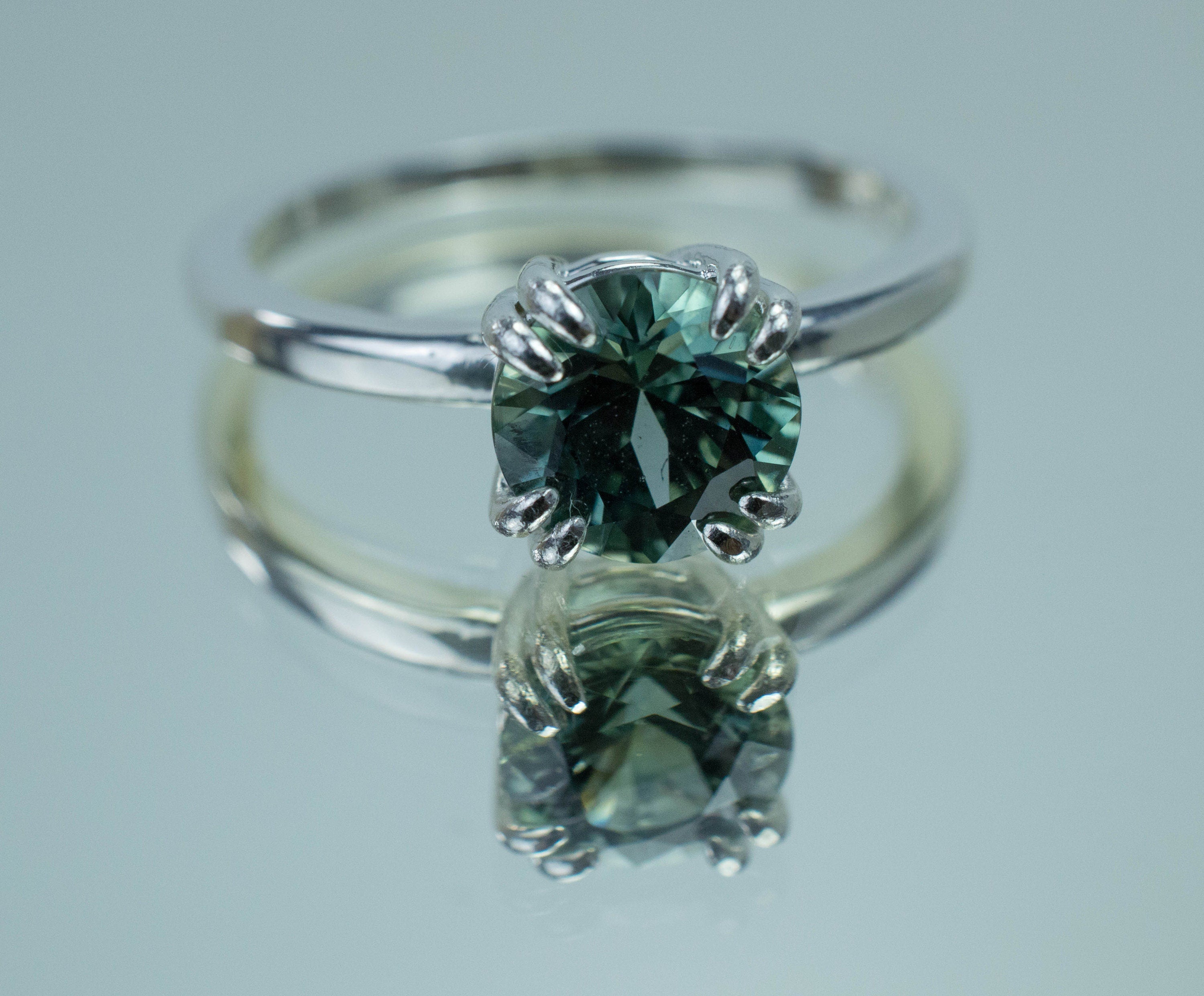 Australian Sapphire Ring, Genuine Parti Sapphire; 1.620cts - Mark Oliver Gems