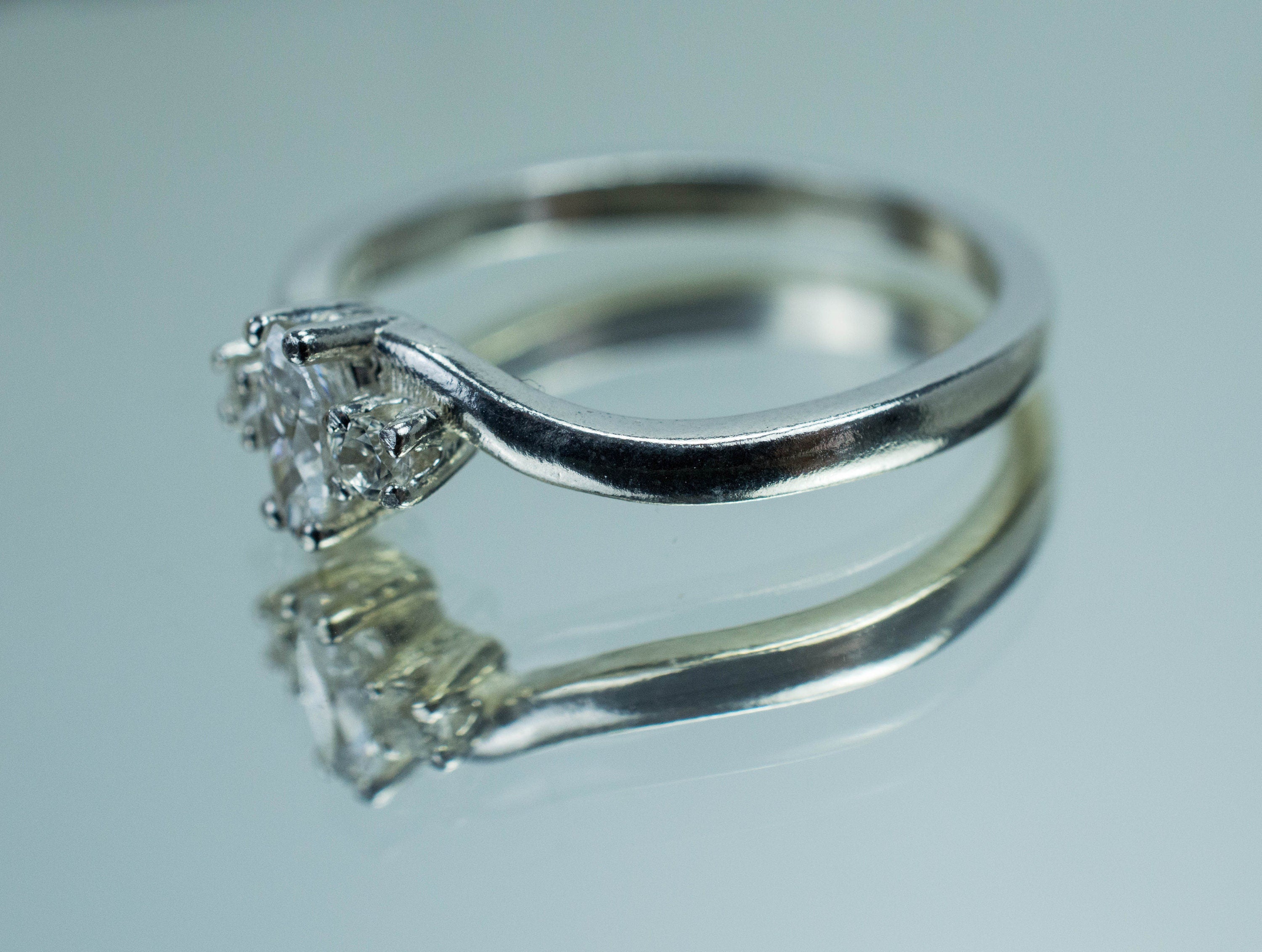 Diamond Ring; Genuine Untreated Canada Diamonds - Mark Oliver Gems