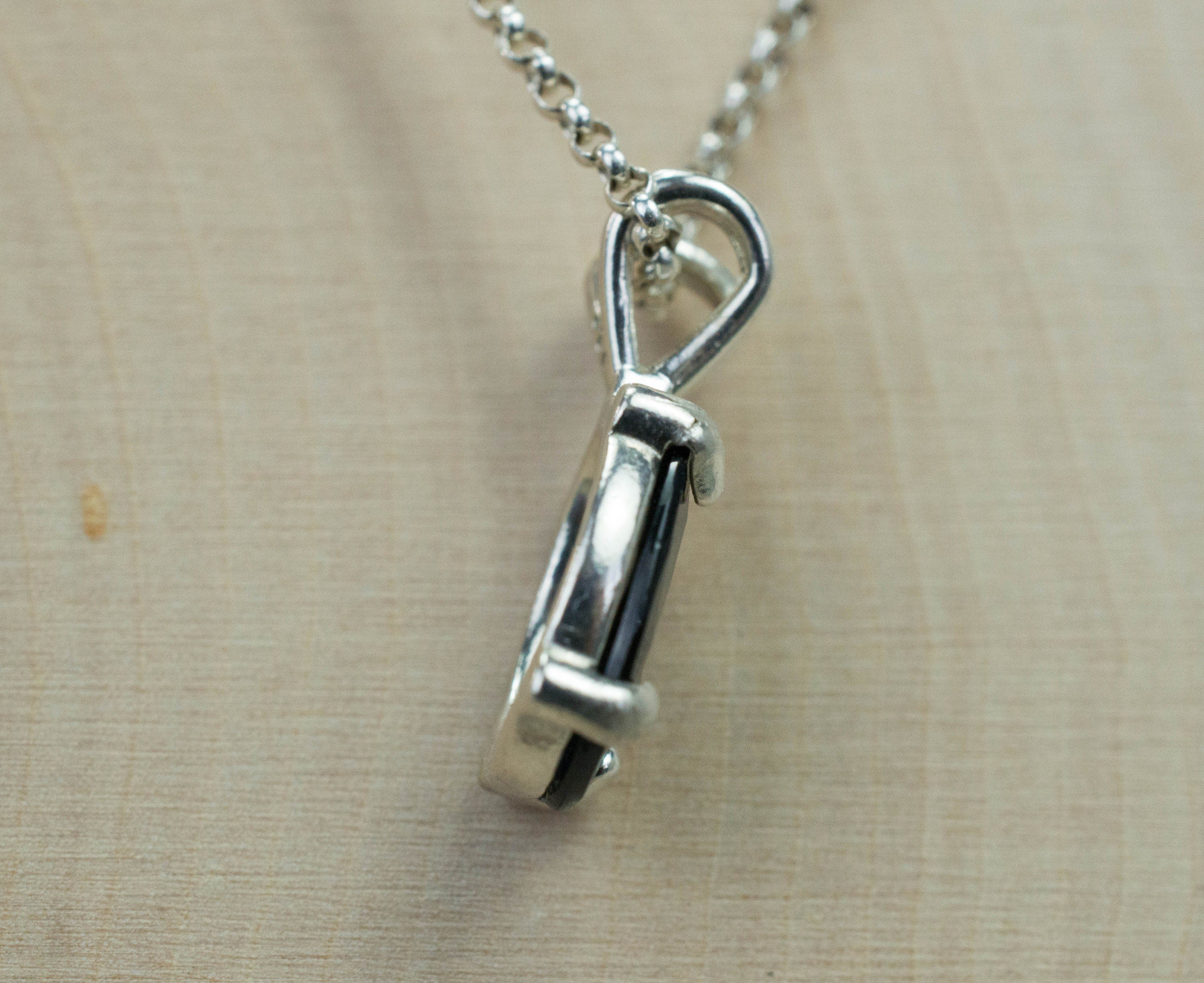 Australian Parti Sapphire Pendant; Genuine Untreated Sapphire; 2.200cts - Mark Oliver Gems