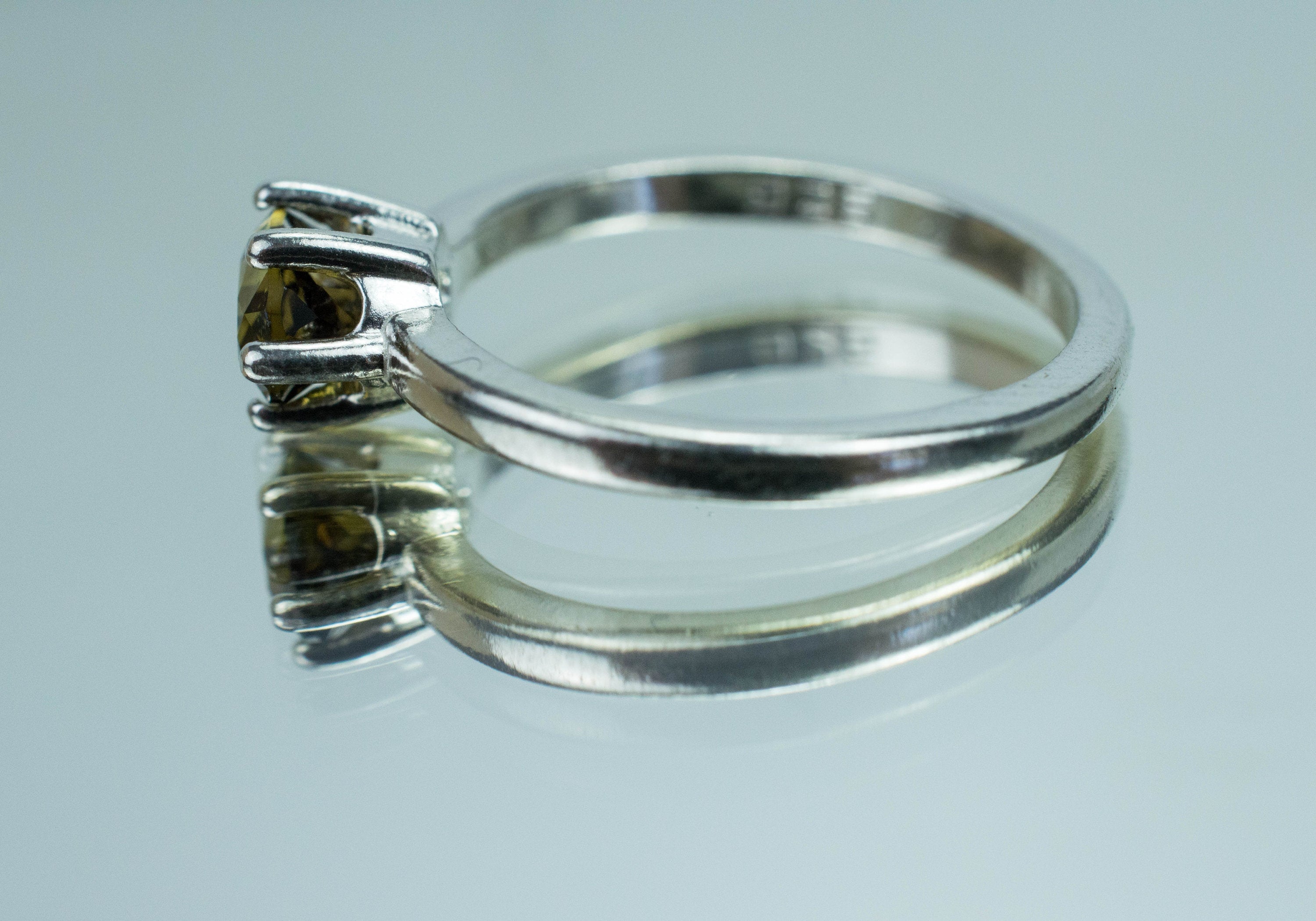 Clinozoisite Ring, Genuine Untreated Pakistan Clinozoisite - Mark Oliver Gems