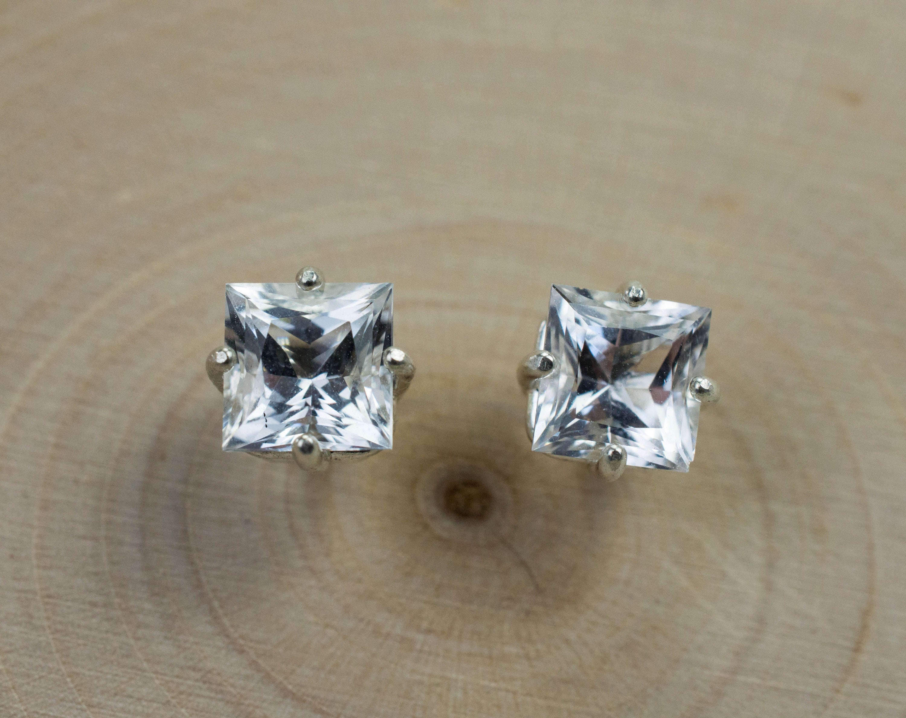 Danburite Earrings; Natural Mexico Mined Danburite; 2.165cts - Mark Oliver Gems