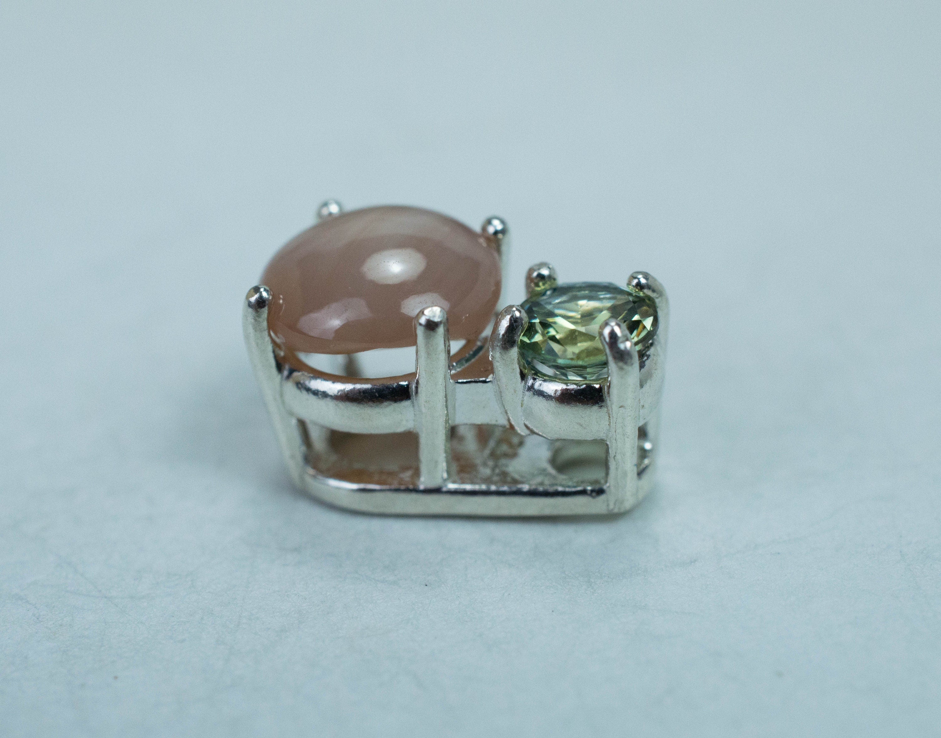 Star Sapphire Pendant; Genuine Untreated Sri Lanka Star Sapphire and Australia Sapphire - Mark Oliver Gems