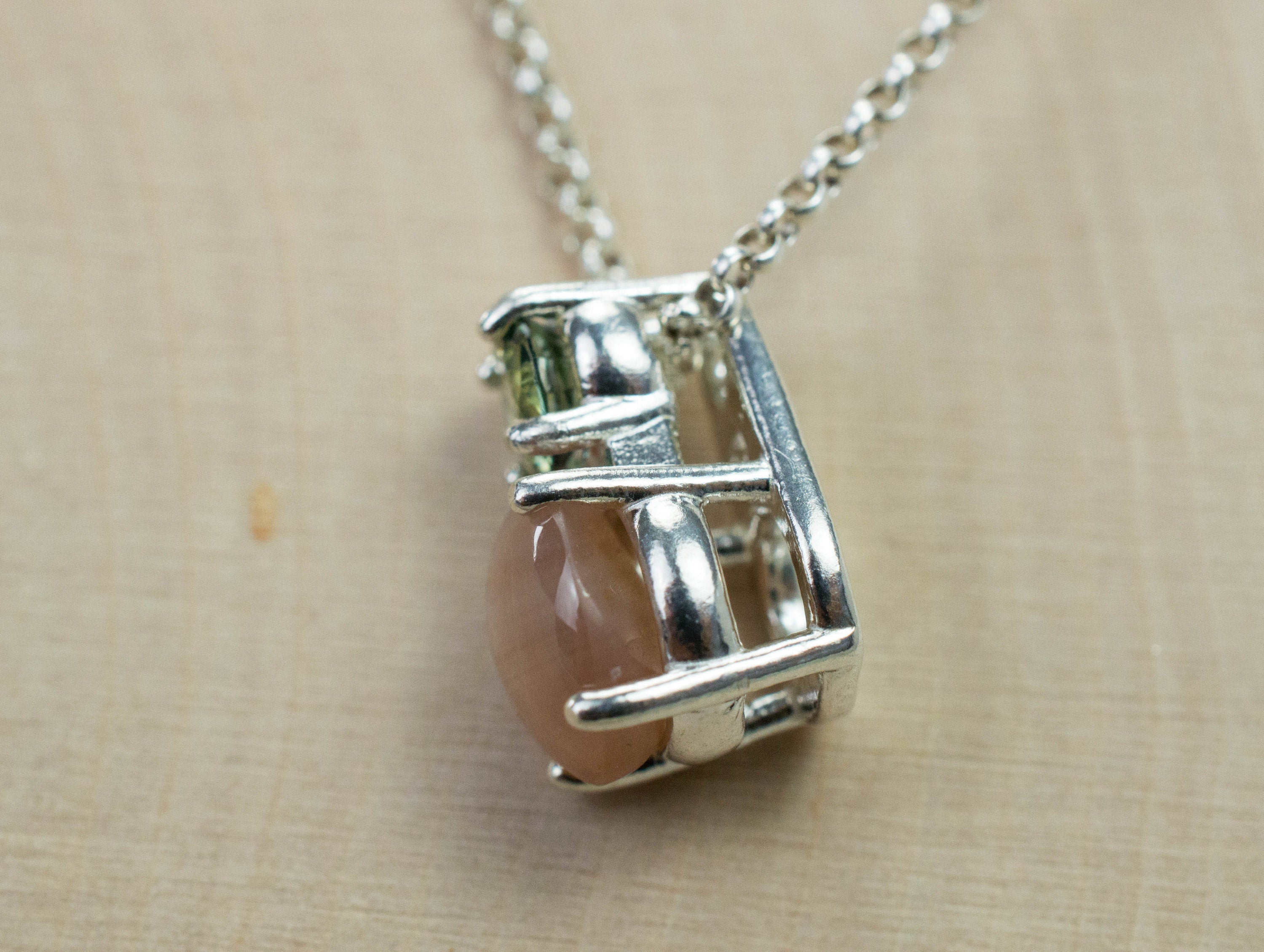 Star Sapphire Pendant; Genuine Untreated Sri Lanka Star Sapphire and Australia Sapphire - Mark Oliver Gems