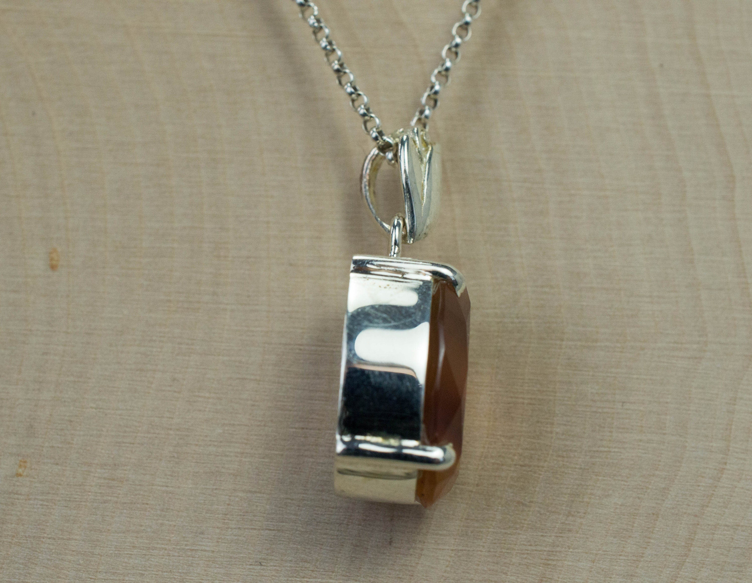 Montana Moss Agate Pendant, Natural Untreated Montana Agate; 8.740cts - Mark Oliver Gems