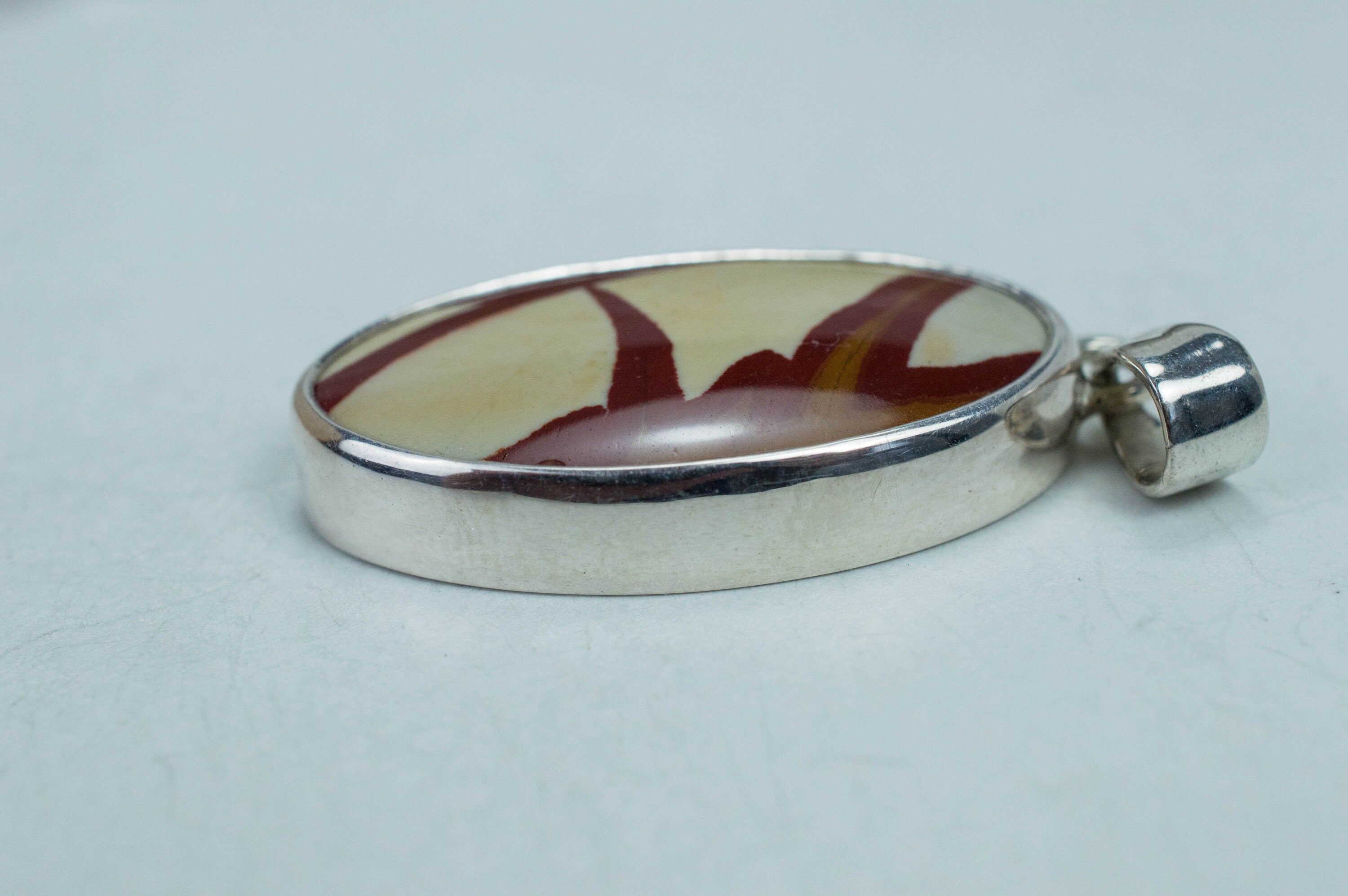 Owhyee Agate Pendant, Natural Untreated Oregon Agate - Mark Oliver Gems