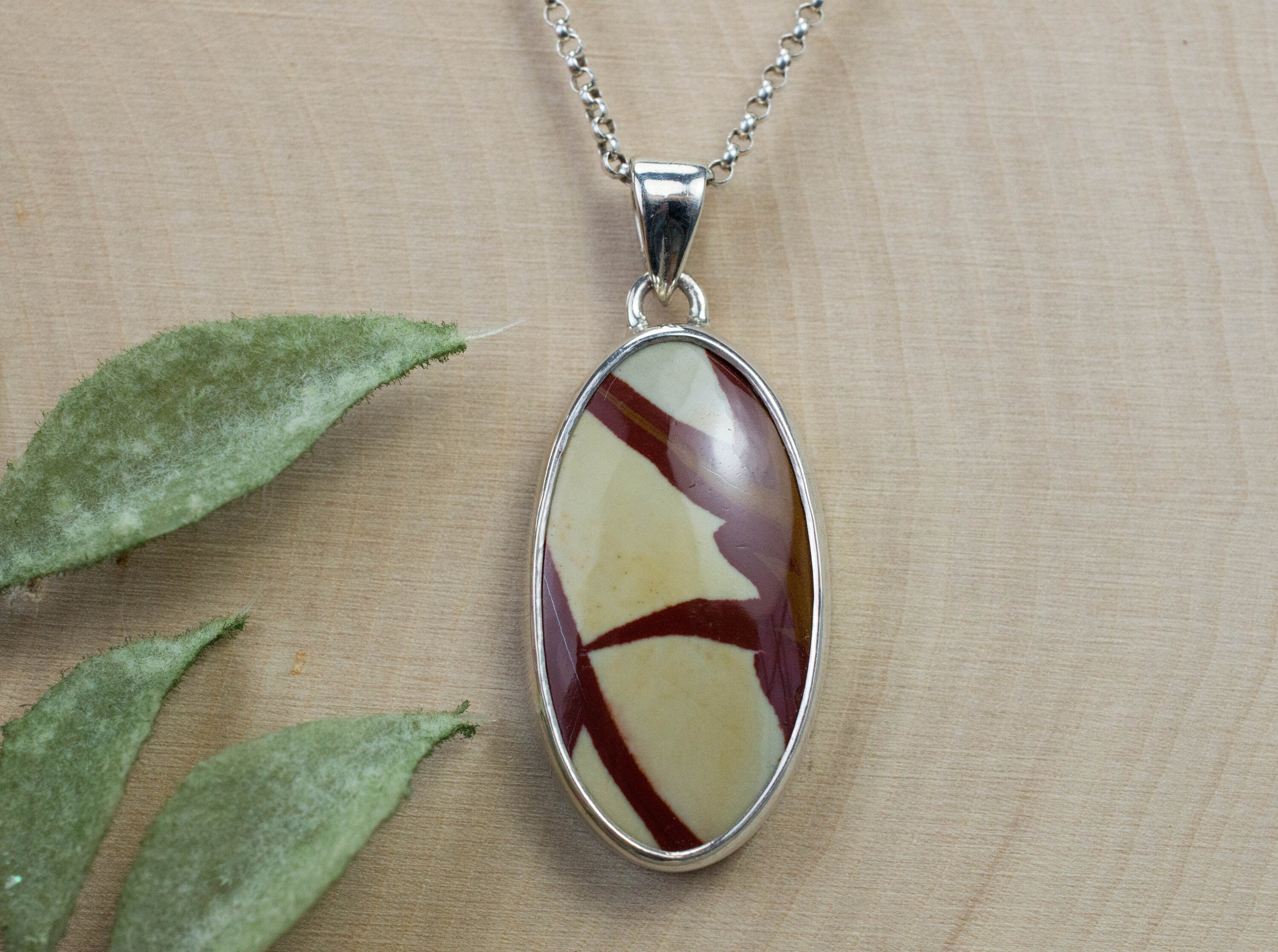 Owhyee Agate Pendant, Natural Untreated Oregon Agate - Mark Oliver Gems