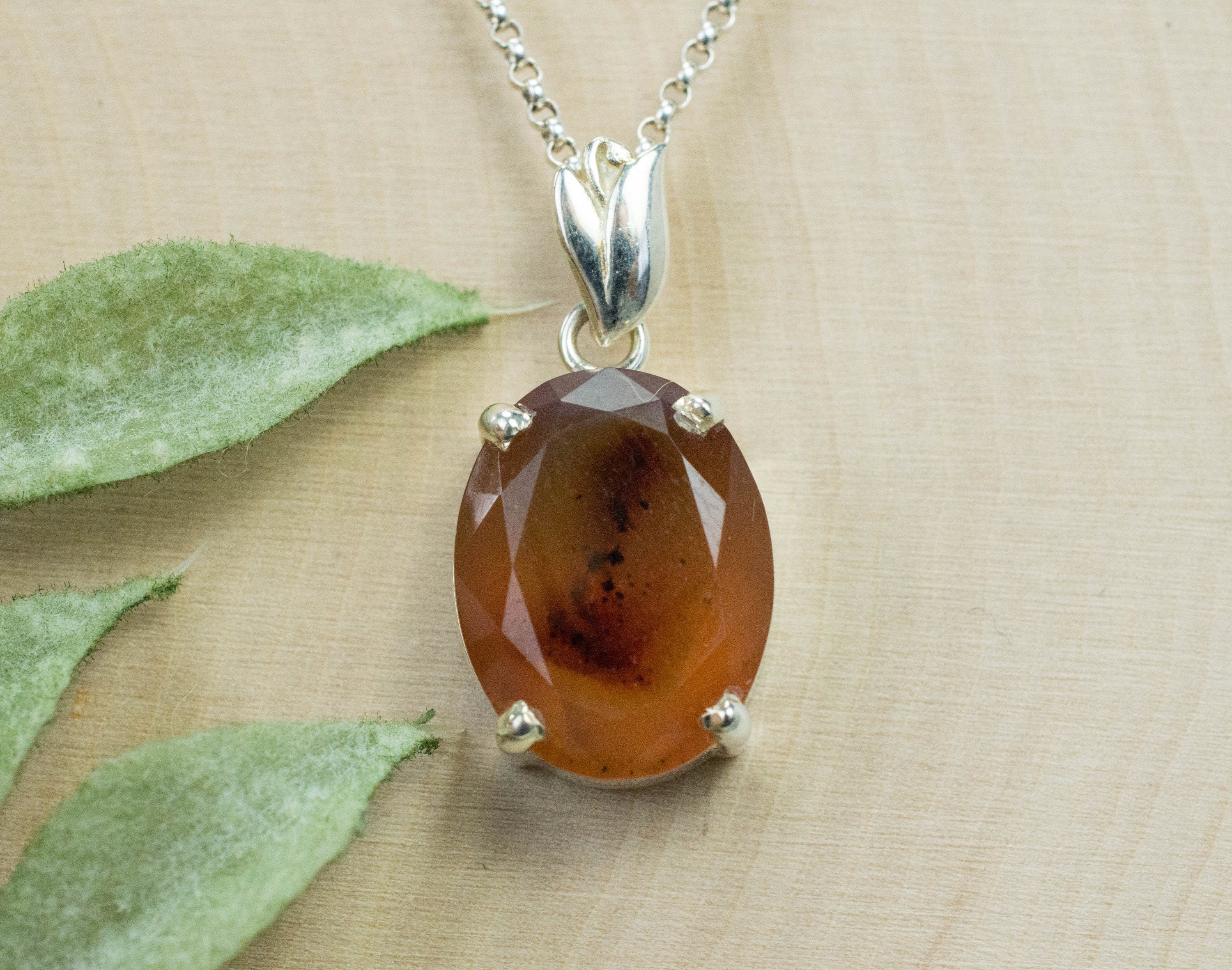 Montana Moss Agate Pendant, Natural Untreated Montana Agate; 8.740cts - Mark Oliver Gems