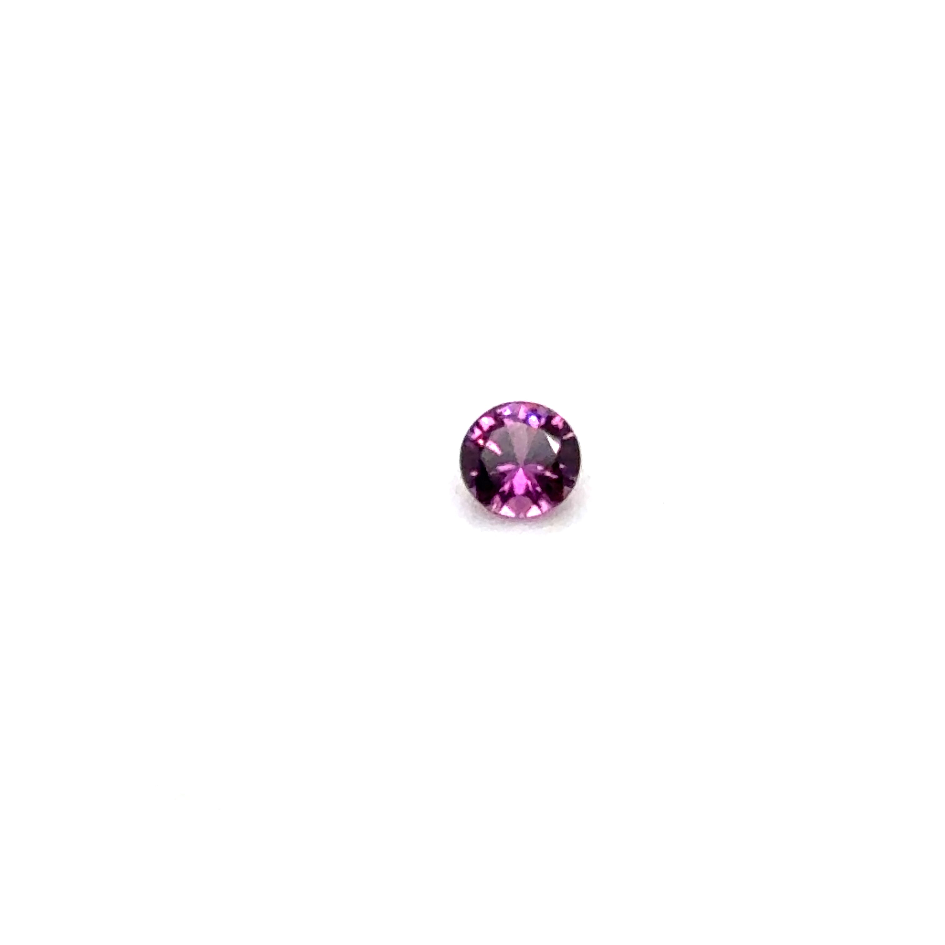 Purple Garnet Gemstone; Natural Untreated Mozambique Garnet, 0.245cts - Mark Oliver Gems
