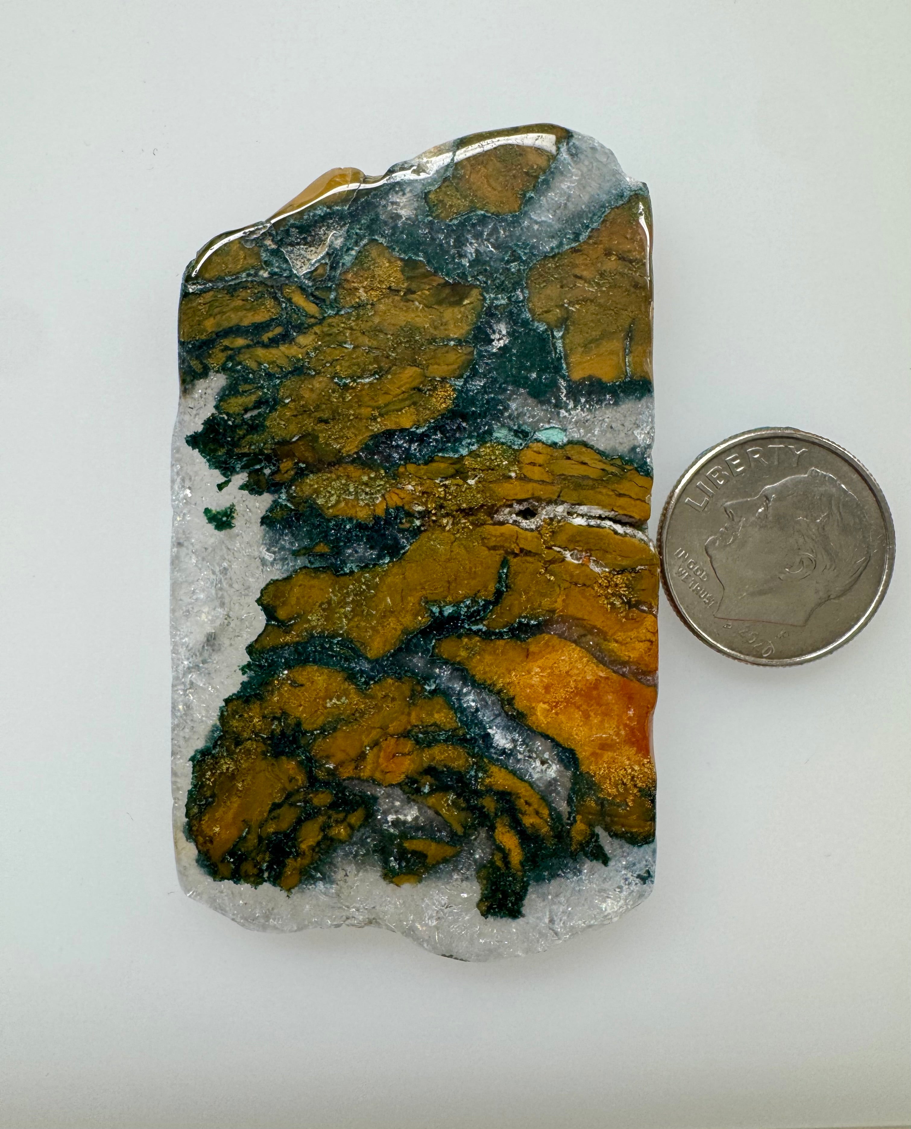 Brecciated Jasper Slab; 72.255cts