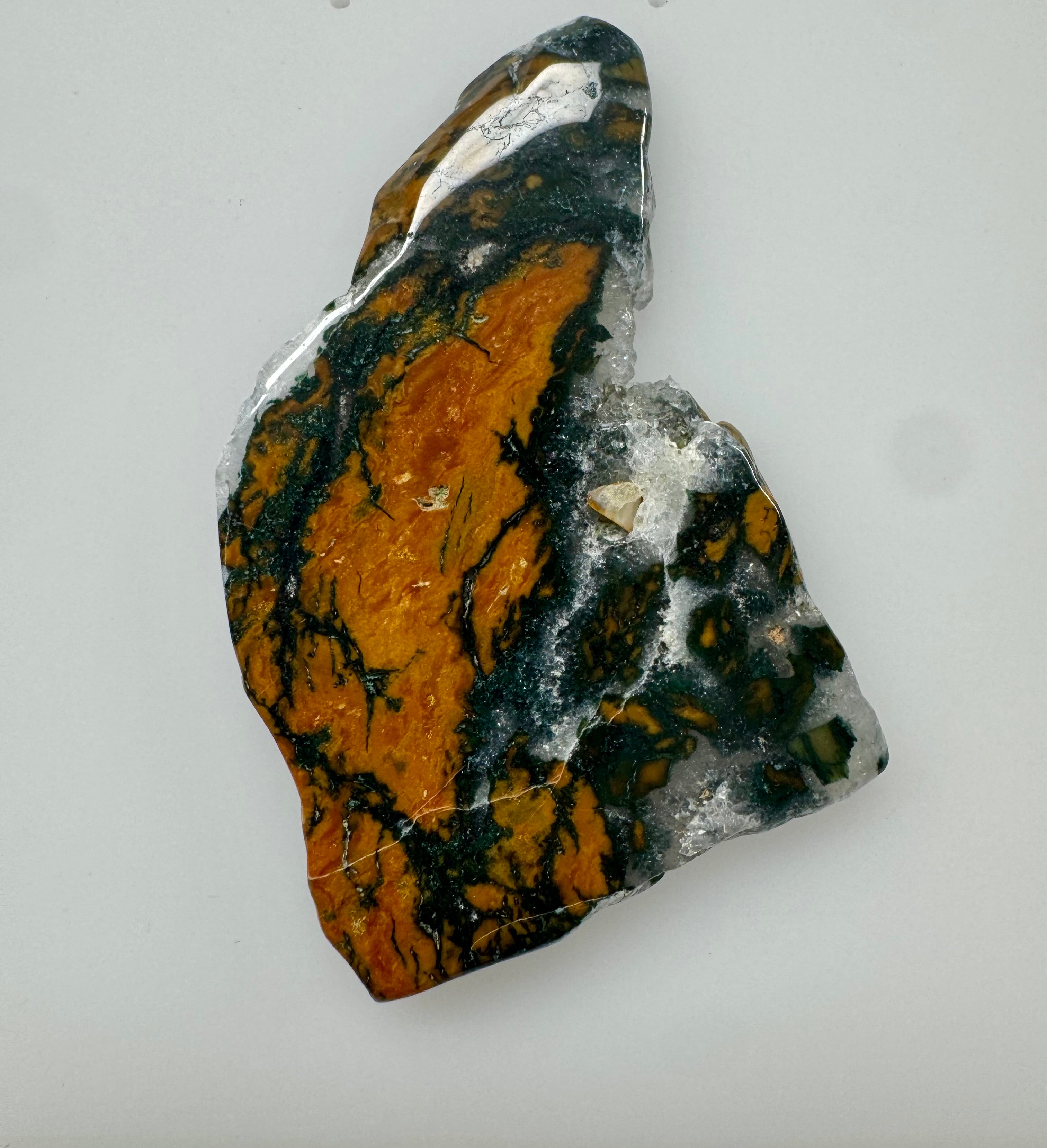 Brecciated Jasper Slab; 127.610cts
