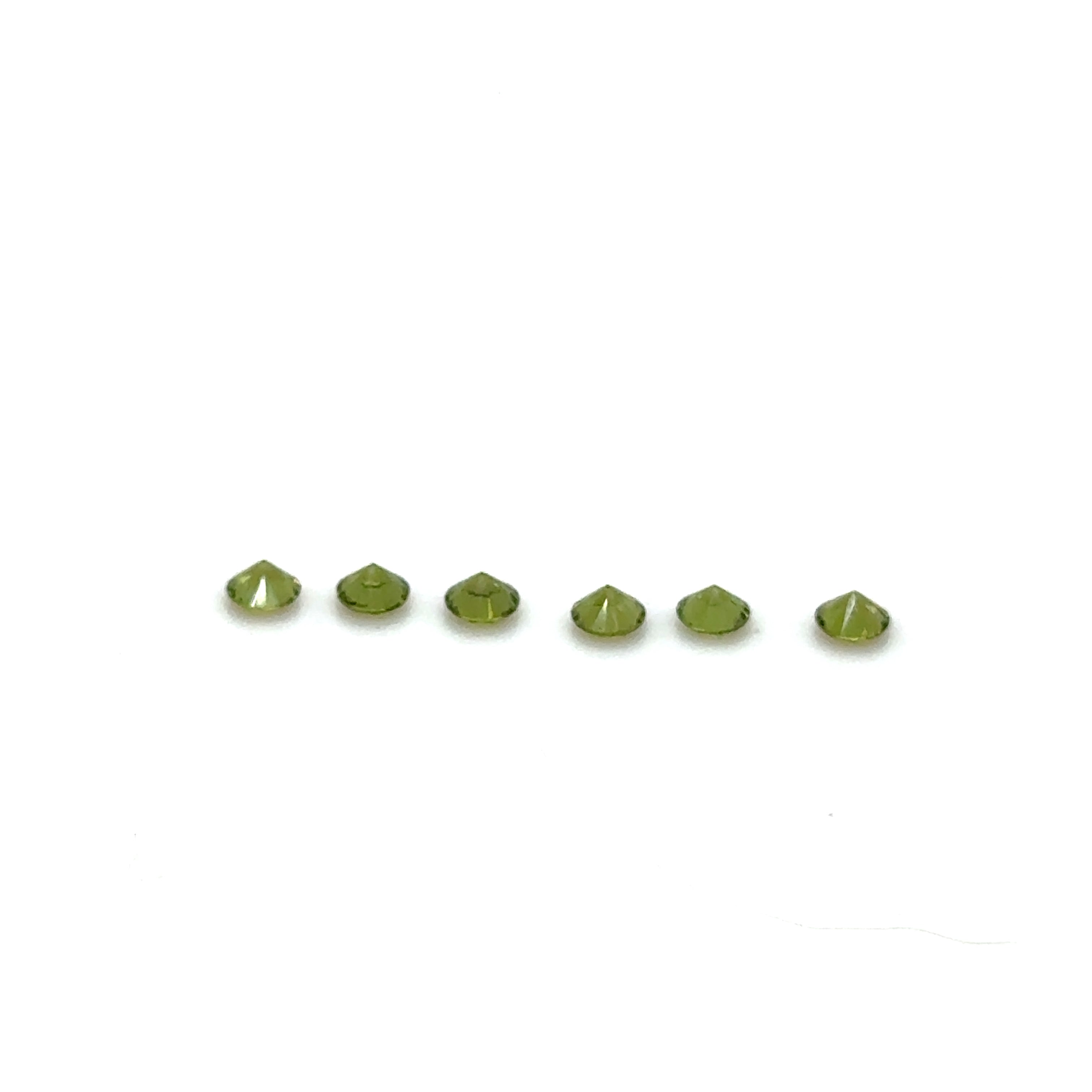 Green Zircon Gemstone; Natural Untreated Sri Lanka Zircon, 0.805cts - Mark Oliver Gems