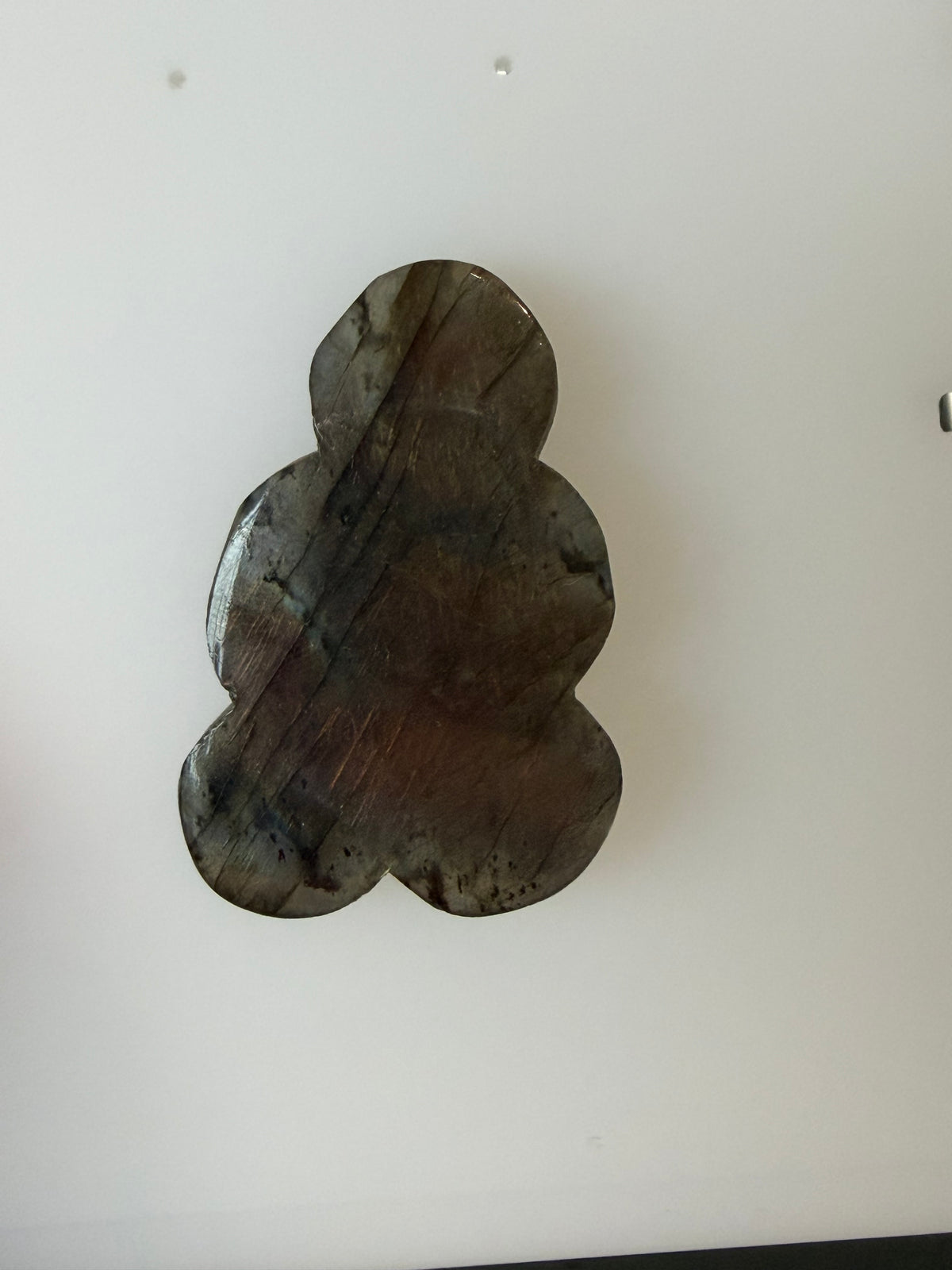 Labradorite Cabochon; Natural Untreated Madagascar Labradorite; 71.415cts