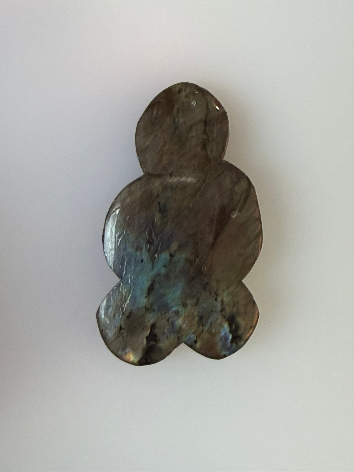 Labradorite Cabochon; Natural Untreated Madagascar Labradorite; 44.955cts - Mark Oliver Gems