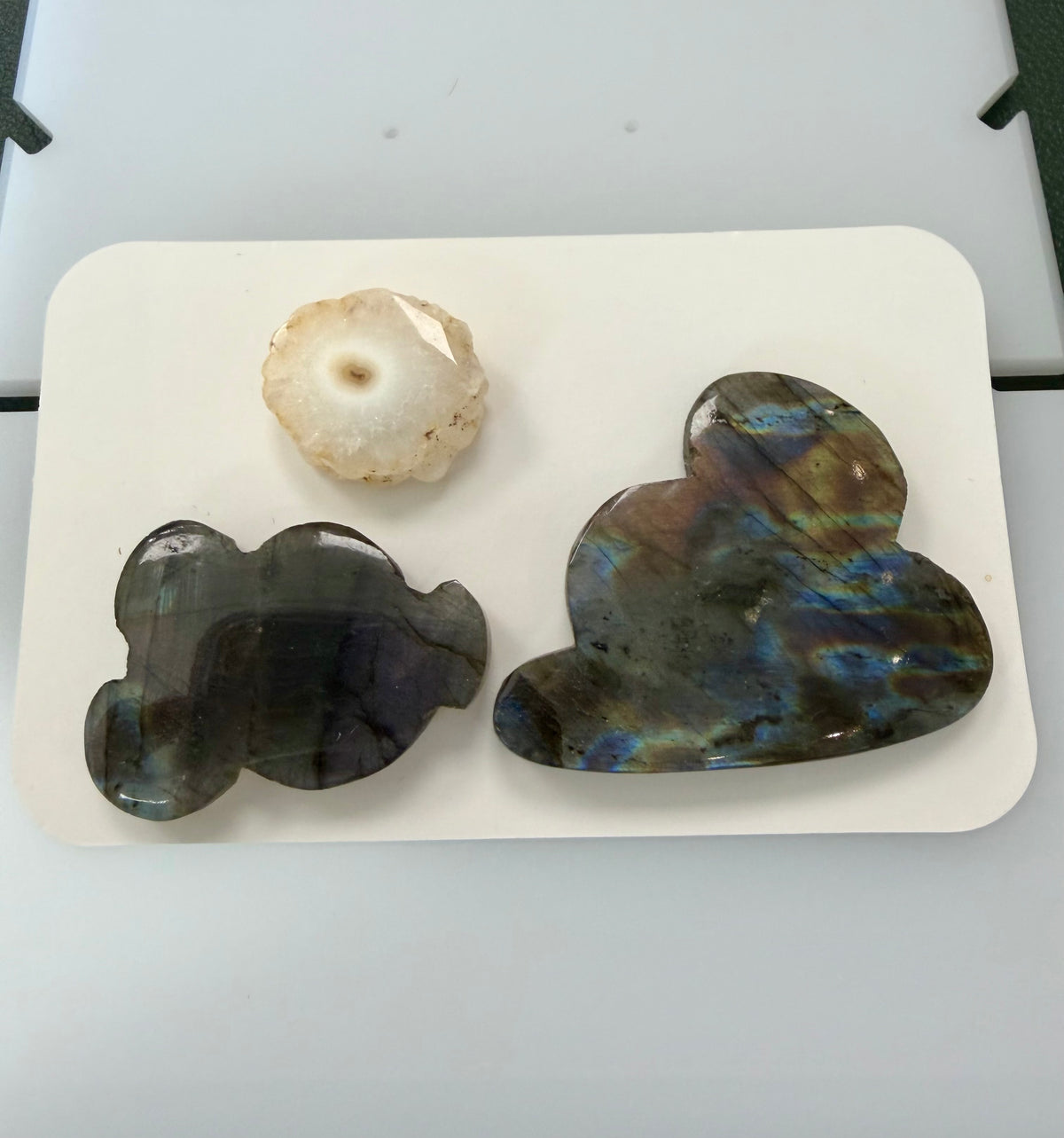 Labradorite and Solar Quartz Scene, 2010