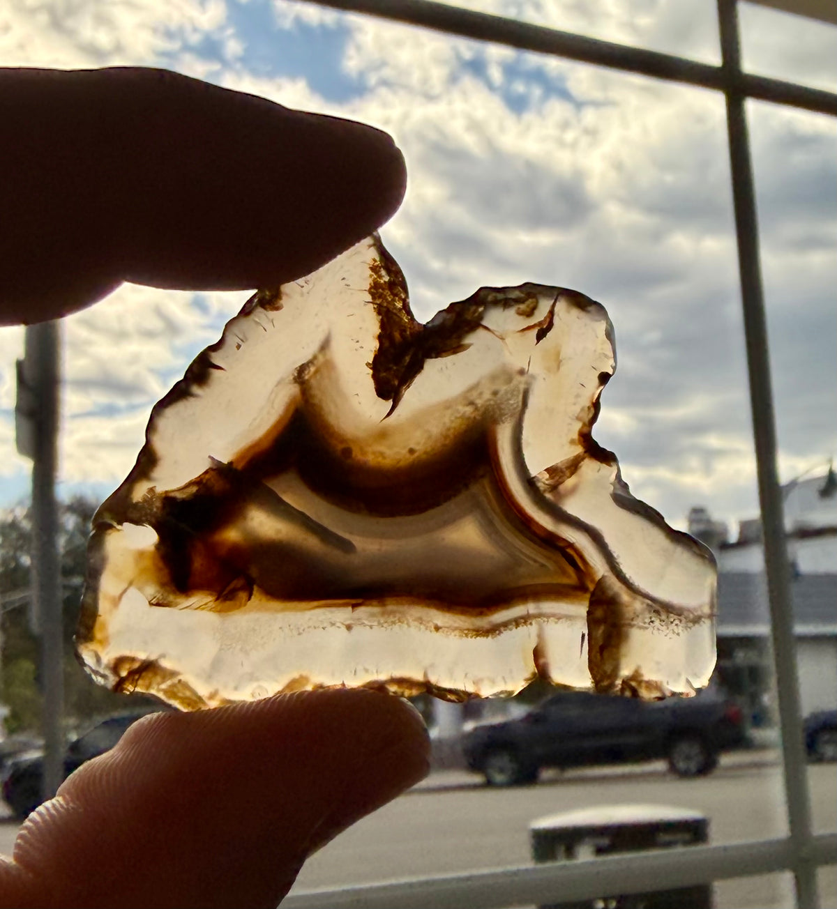 Turkish Agate Slice; 15.66 grams