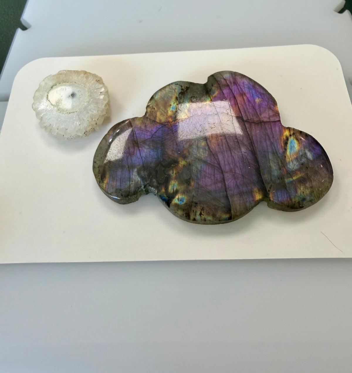 Labradorite and Solar Quartz Scene, 2011