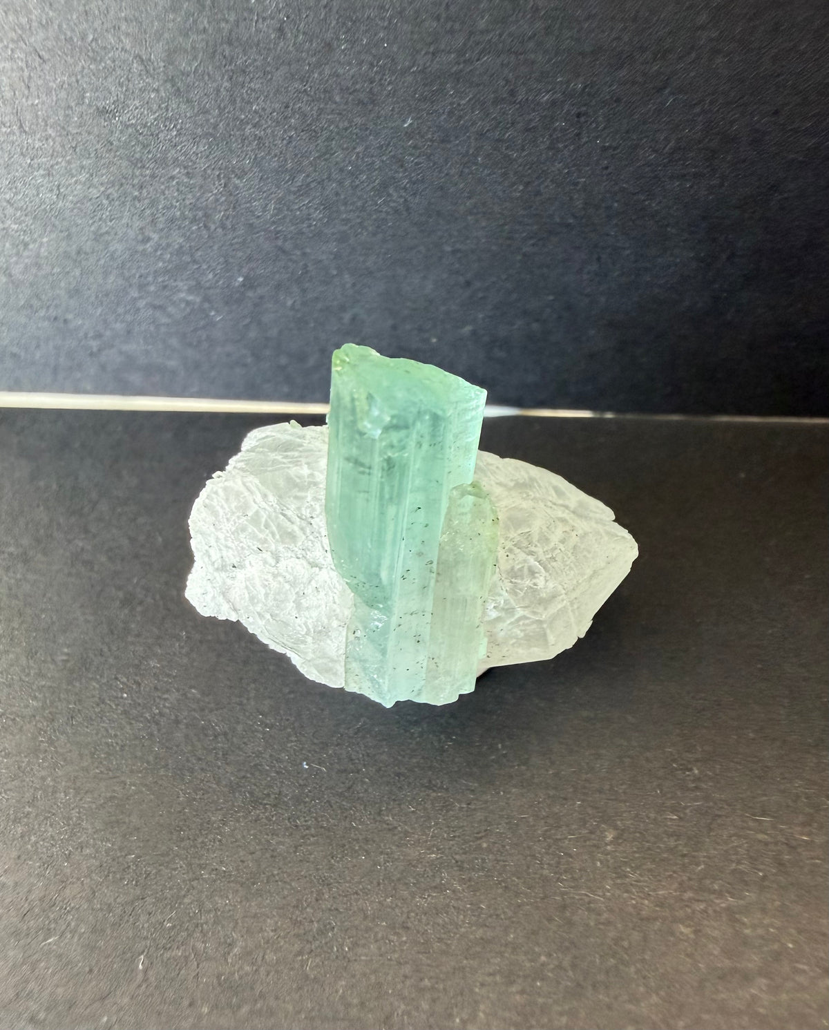 Tourmaline Quartz Crystal; Natural Untreated Afghanistan Raw Tourmaline; 30.225cts