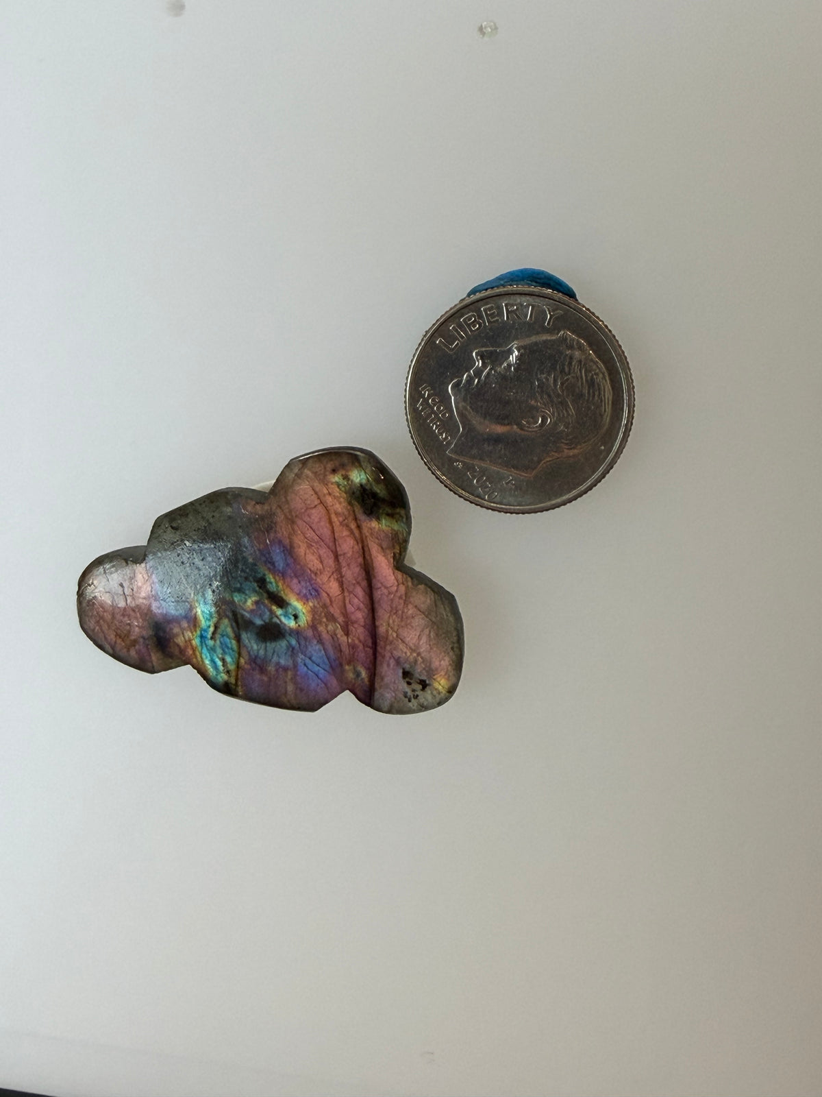 Labradorite Cabochon; Natural Untreated Madagascar Labradorite; 24.040cts - Mark Oliver Gems