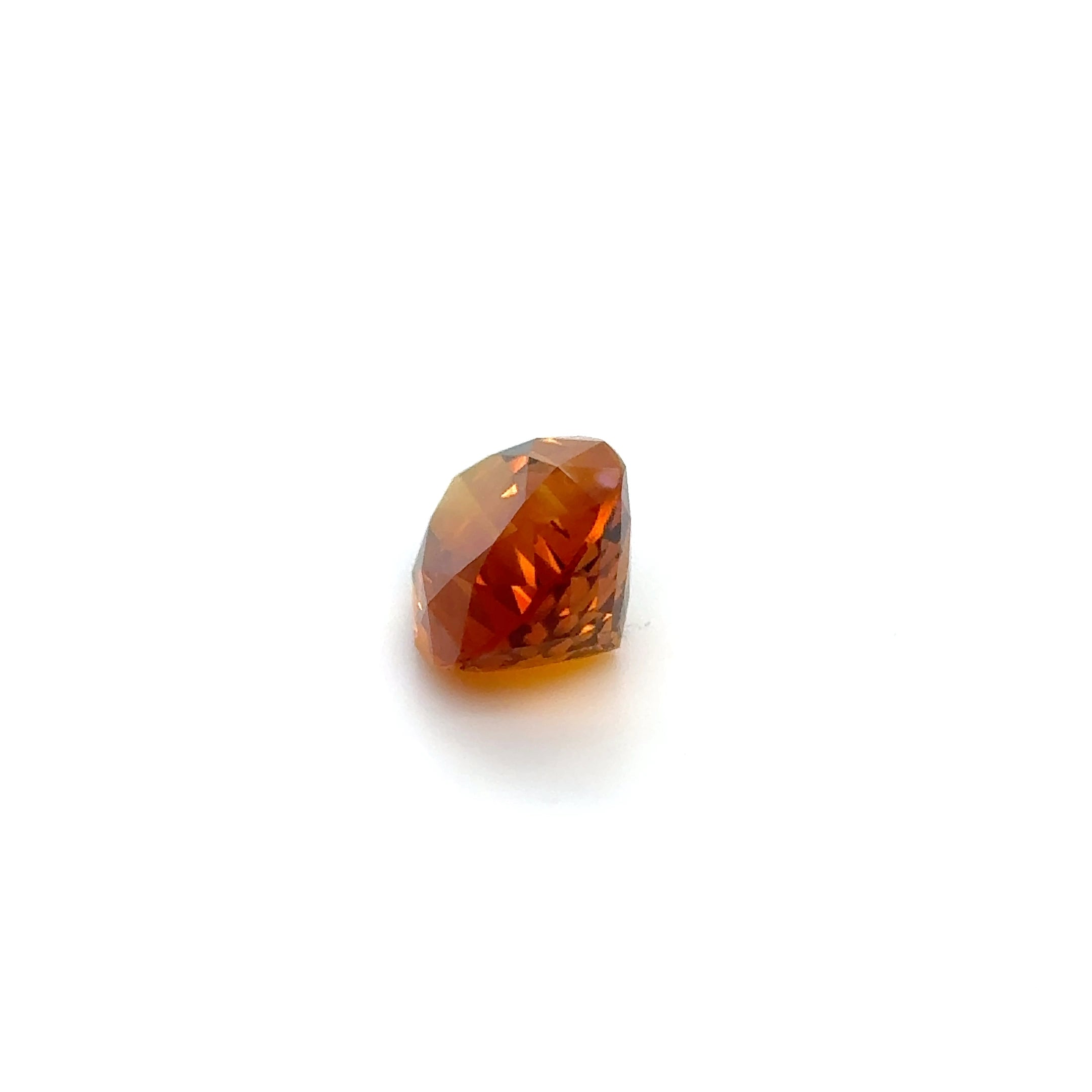 Madeira Citrine Gemstone; Natural Untreated Brazil Citrine, 11.165cts - Mark Oliver Gems