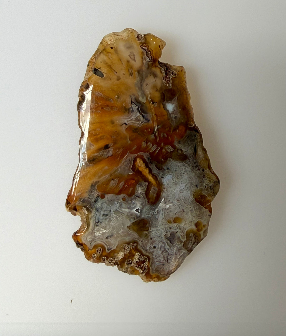 Turkish Agate Slice; 22.61 grams