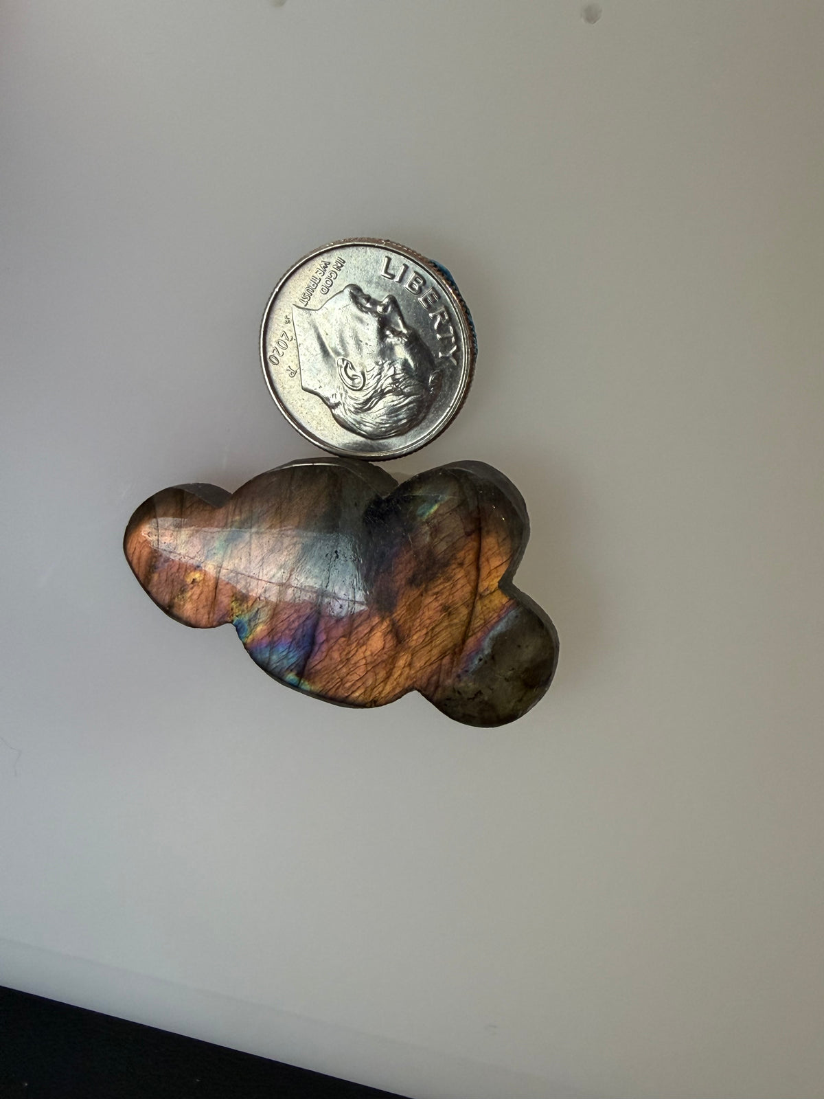 Labradorite Cabochon; Natural Untreated Madagascar Labradorite; 37.805cts - Mark Oliver Gems