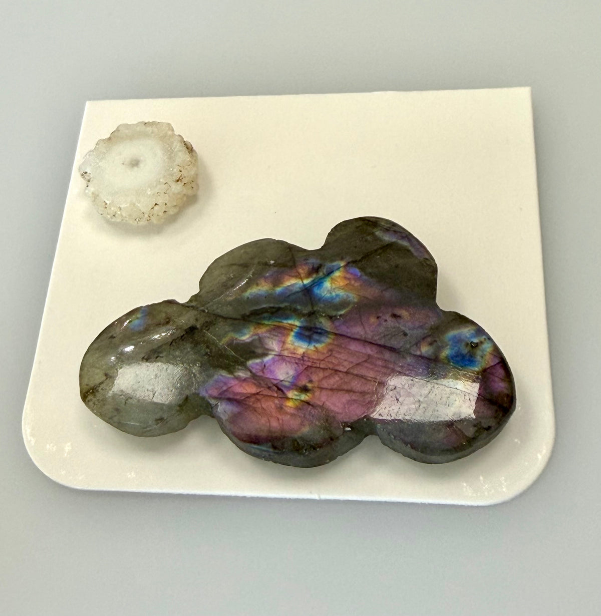 Labradorite and Solar Quartz Scene, 1004