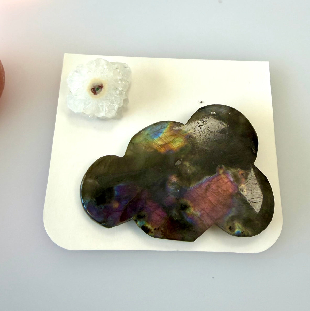 Labradorite and Solar Quartz Scene, 1003