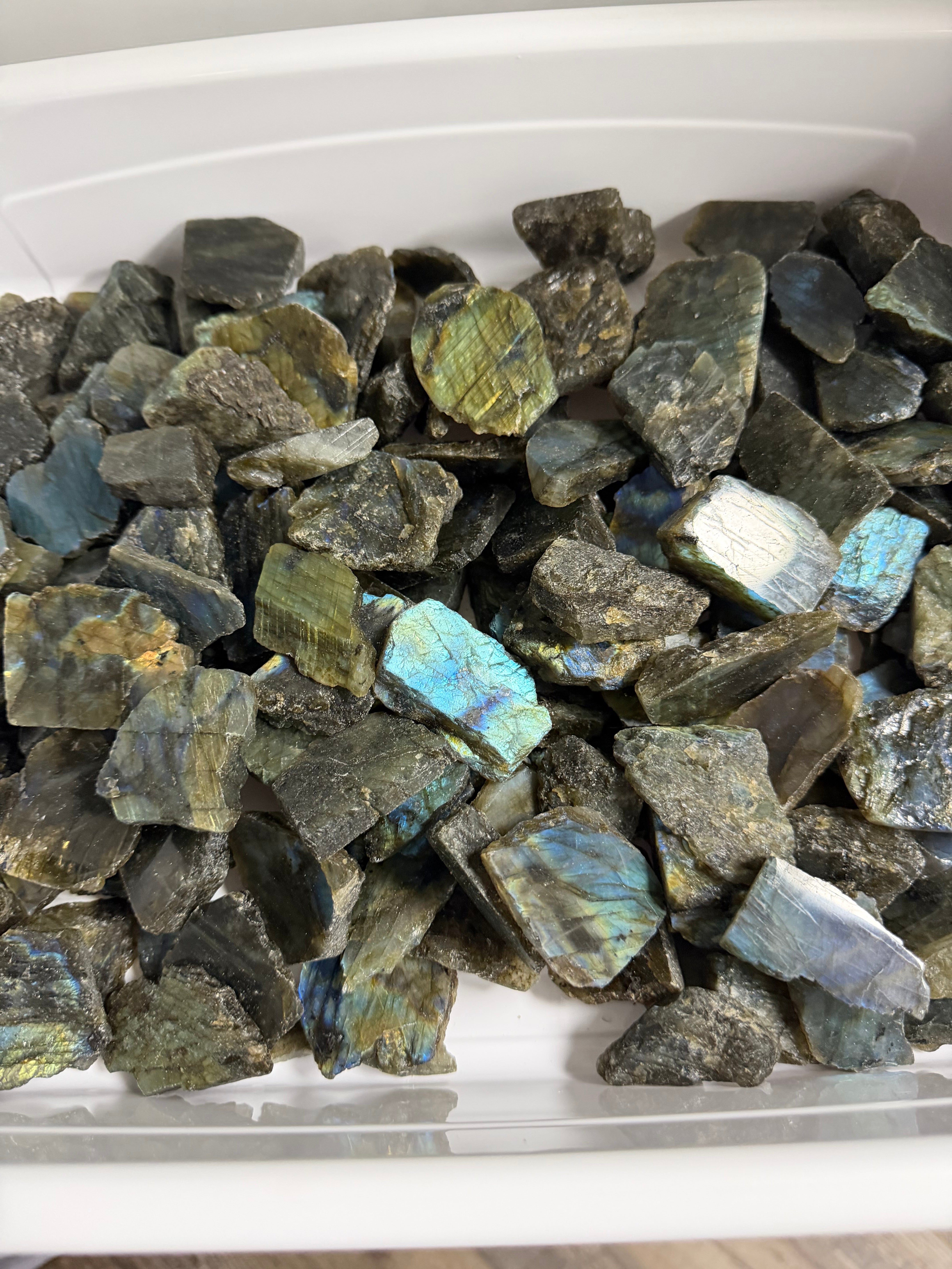 Polished Labradorite Pieces
