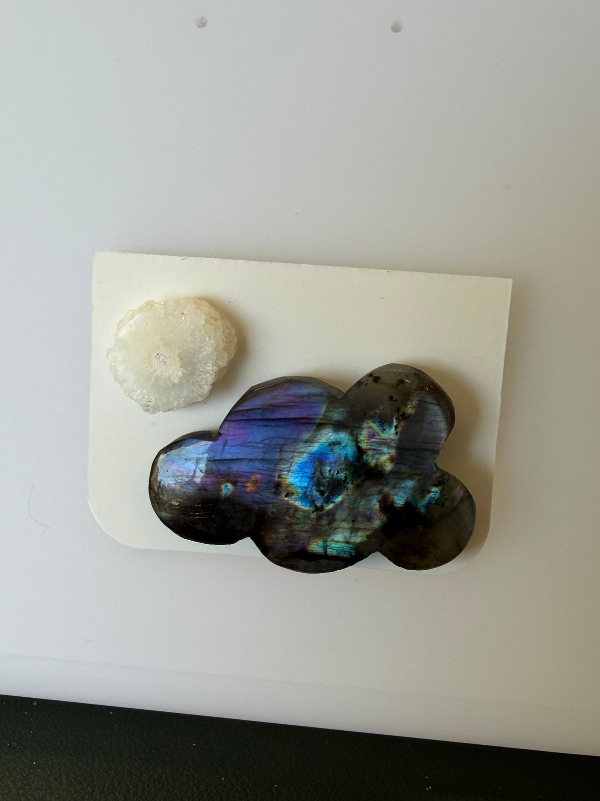 Labradorite and Solar Quartz Scene, 1001