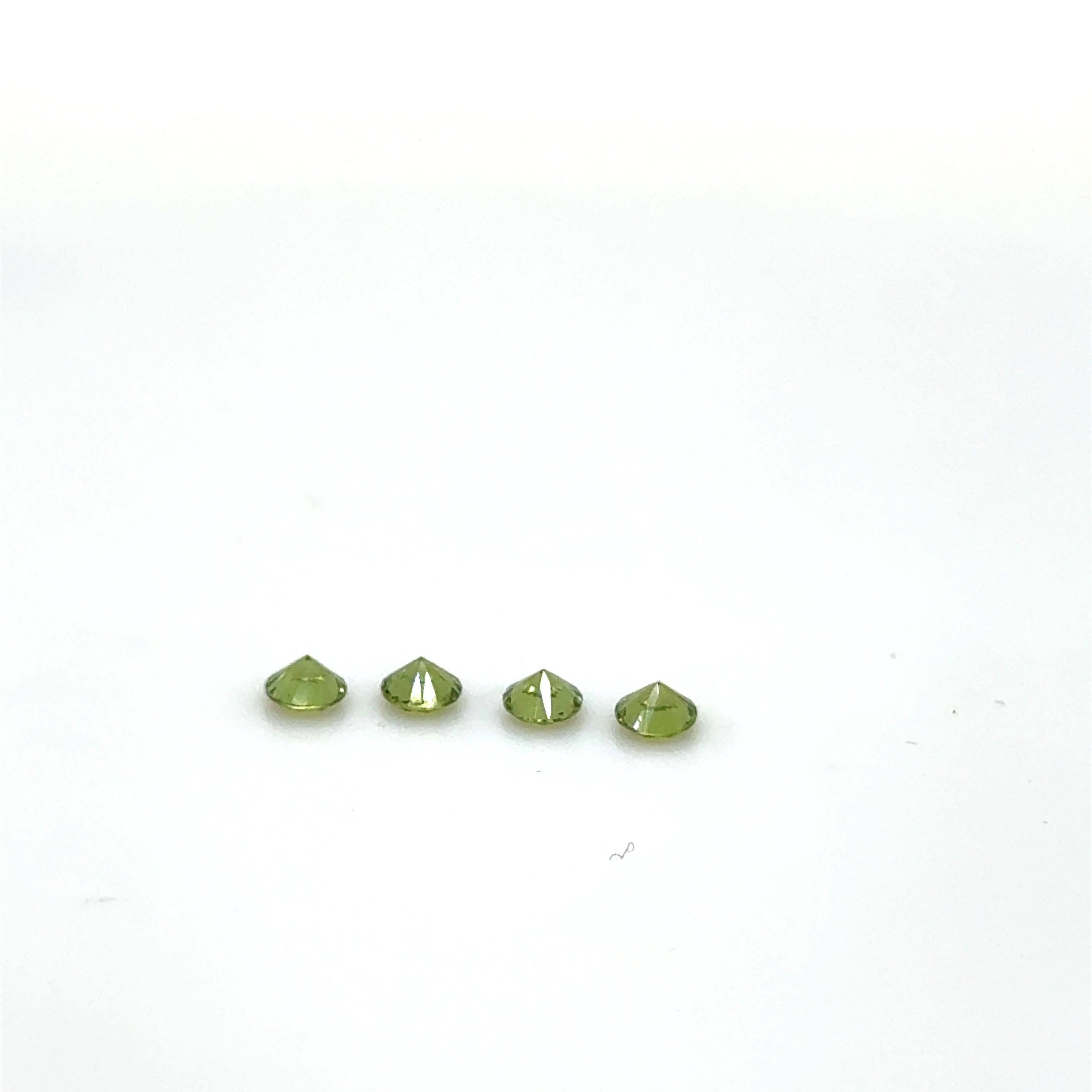 Green Zircon Gemstone; Natural Untreated Sri Lanka Zircon, 0.545cts - Mark Oliver Gems