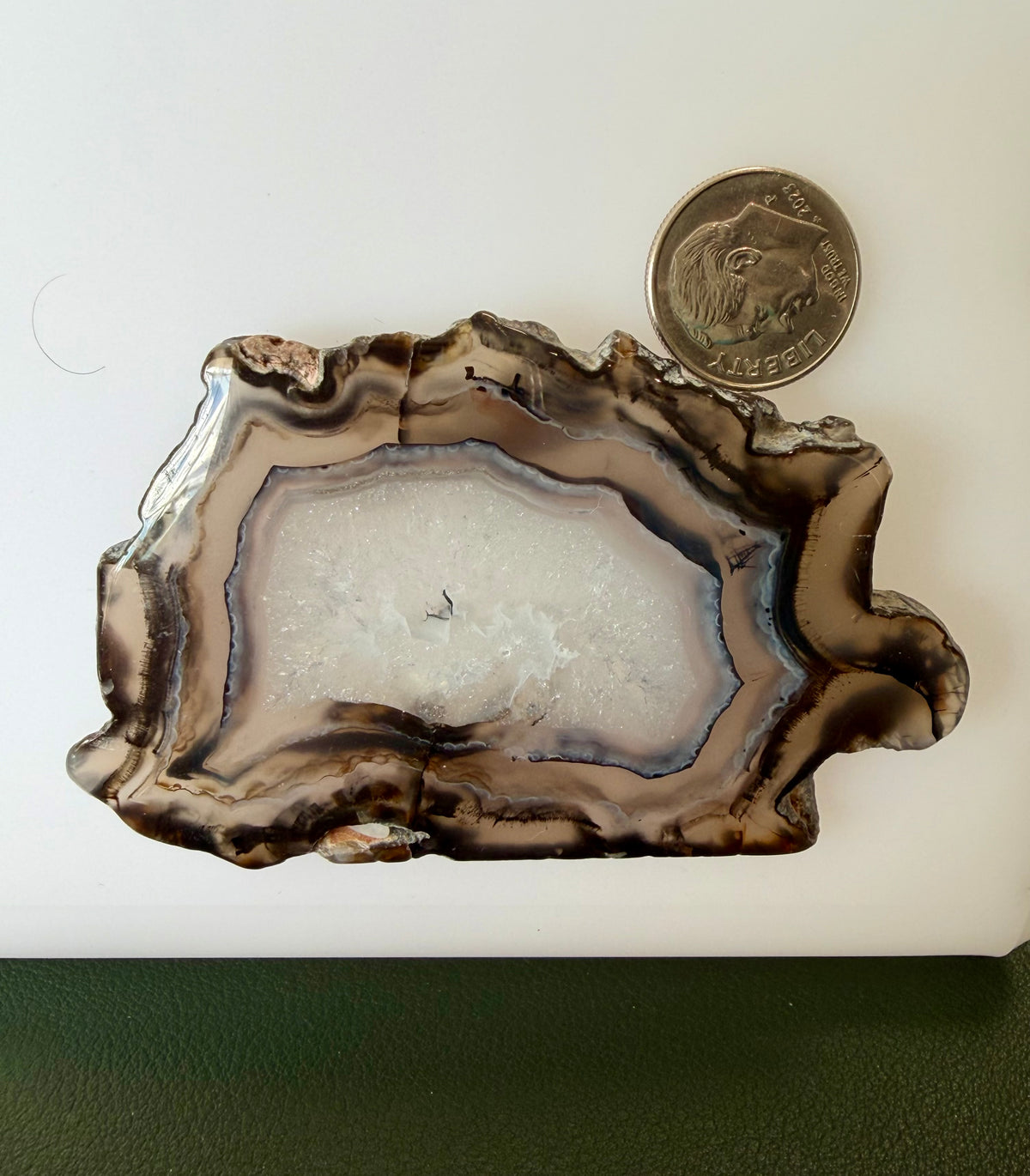 Piedra preciosa de amatista; Amatista Uruguay Natural Sin Tratar, 4.545cts 